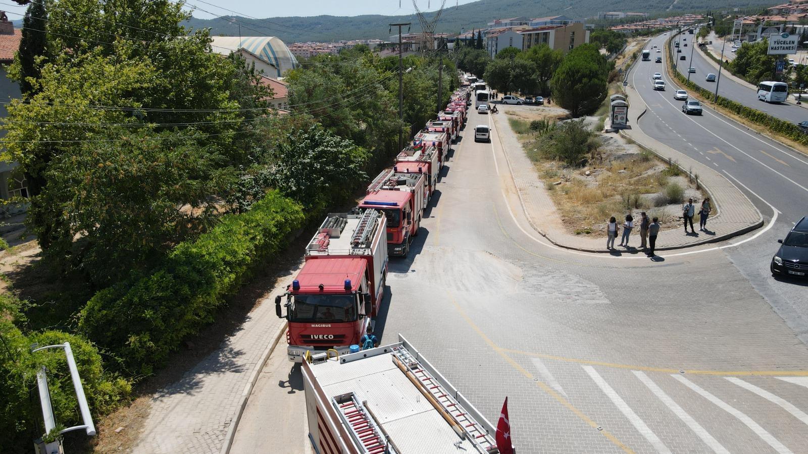 Azeri alev savaşçıları uğurlandı
