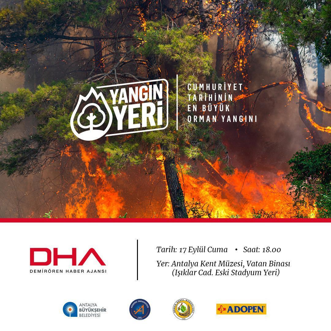 DHAdan büyük yangının fotoğraf sergisi