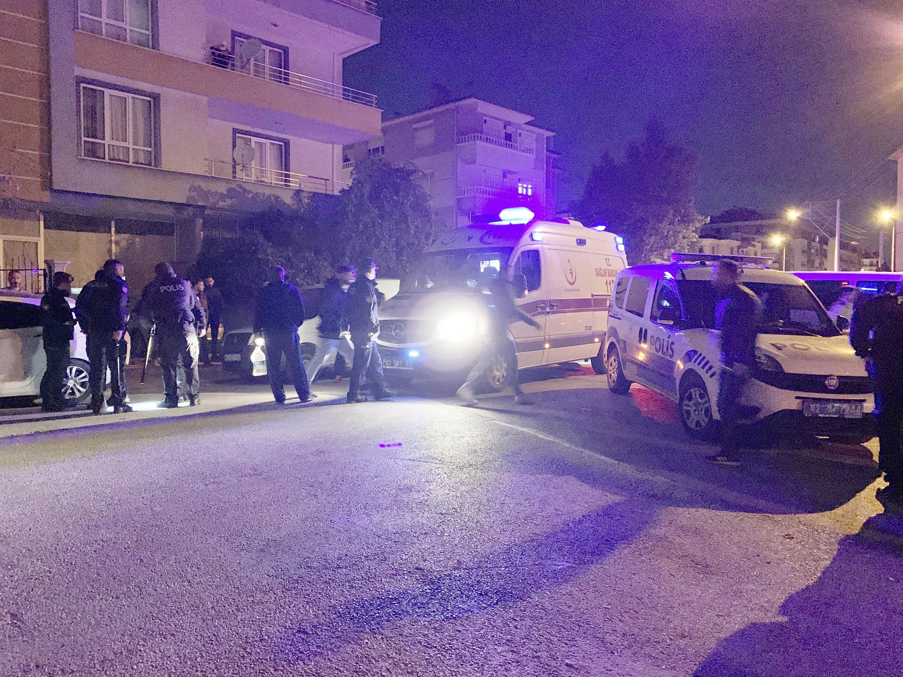 Konya silahlı ve bıçaklı kavga: 2 yaralı