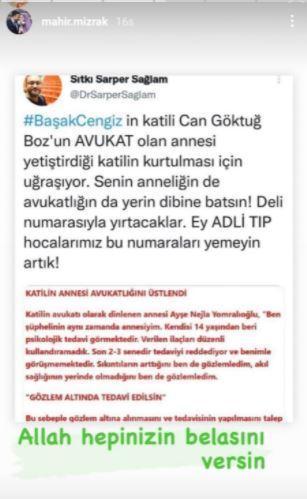 Samuray kılıcıyla öldürülen Başakın nişanlısı: Deli olduğuna inanmamızı bekleyemezsiniz