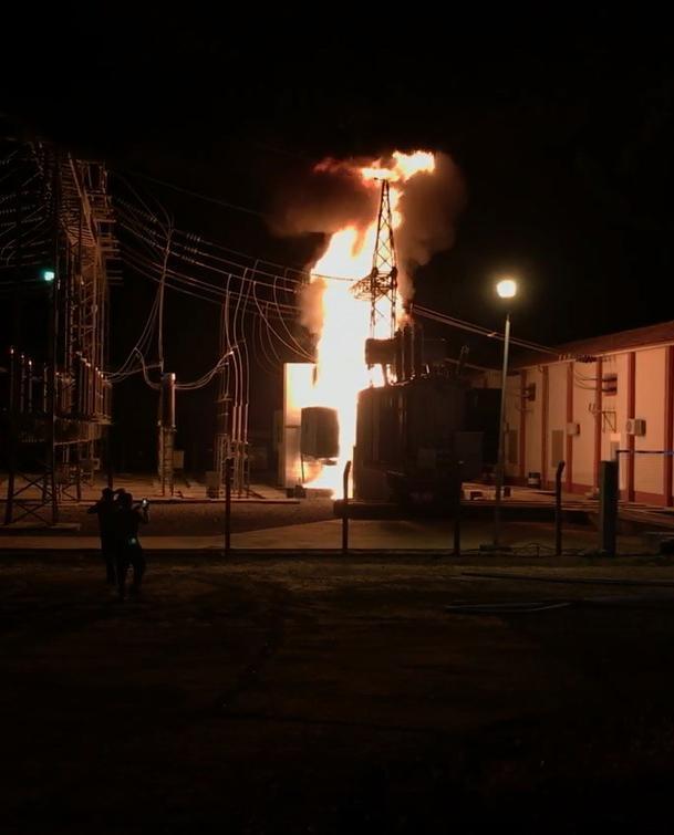 Denizlide trafo merkezinde yangın; 2 ilçede elektrik kesildi