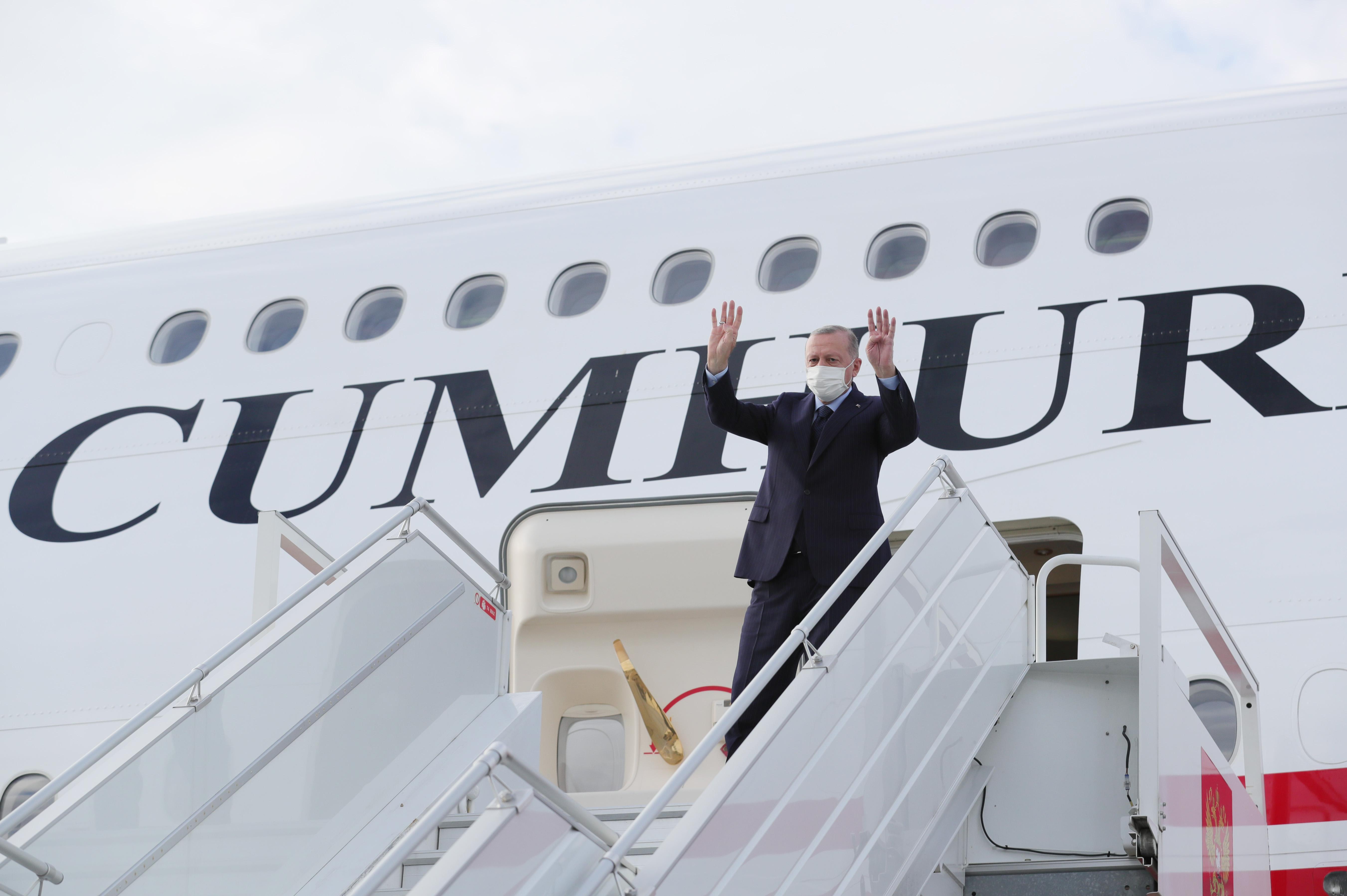 Cumhurbaşkanı Erdoğan, Rusya Devlet Başkanı Putin ile bir araya geldi