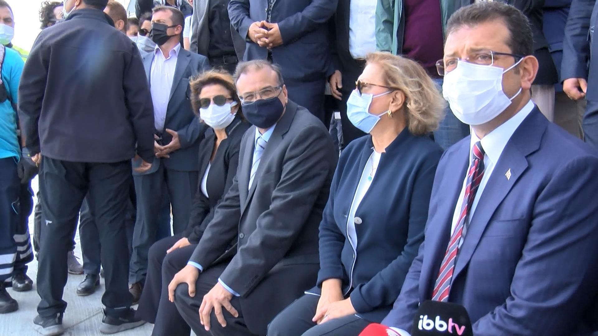 İmamoğlu ve Sabancı yenilenen Türkan Sabancı Bebek Parkını gezdi