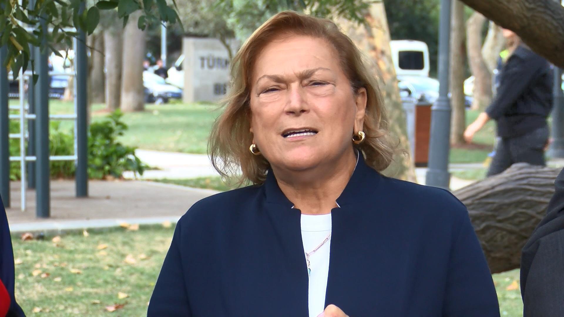 İmamoğlu ve Sabancı yenilenen Türkan Sabancı Bebek Parkını gezdi