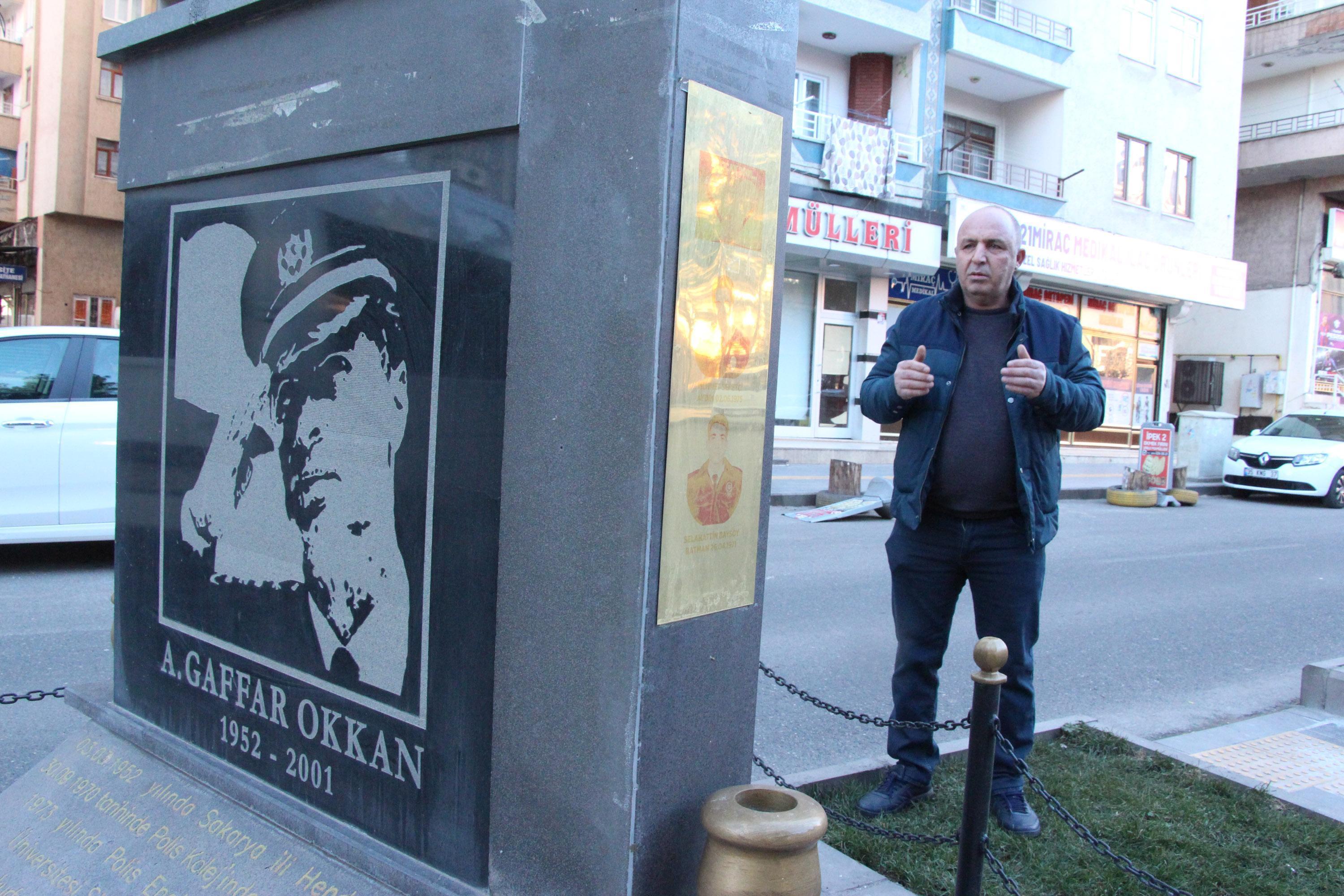 Diyarbakırlılar şehit  Ali Gaffar Okkan’ı unutmuyor