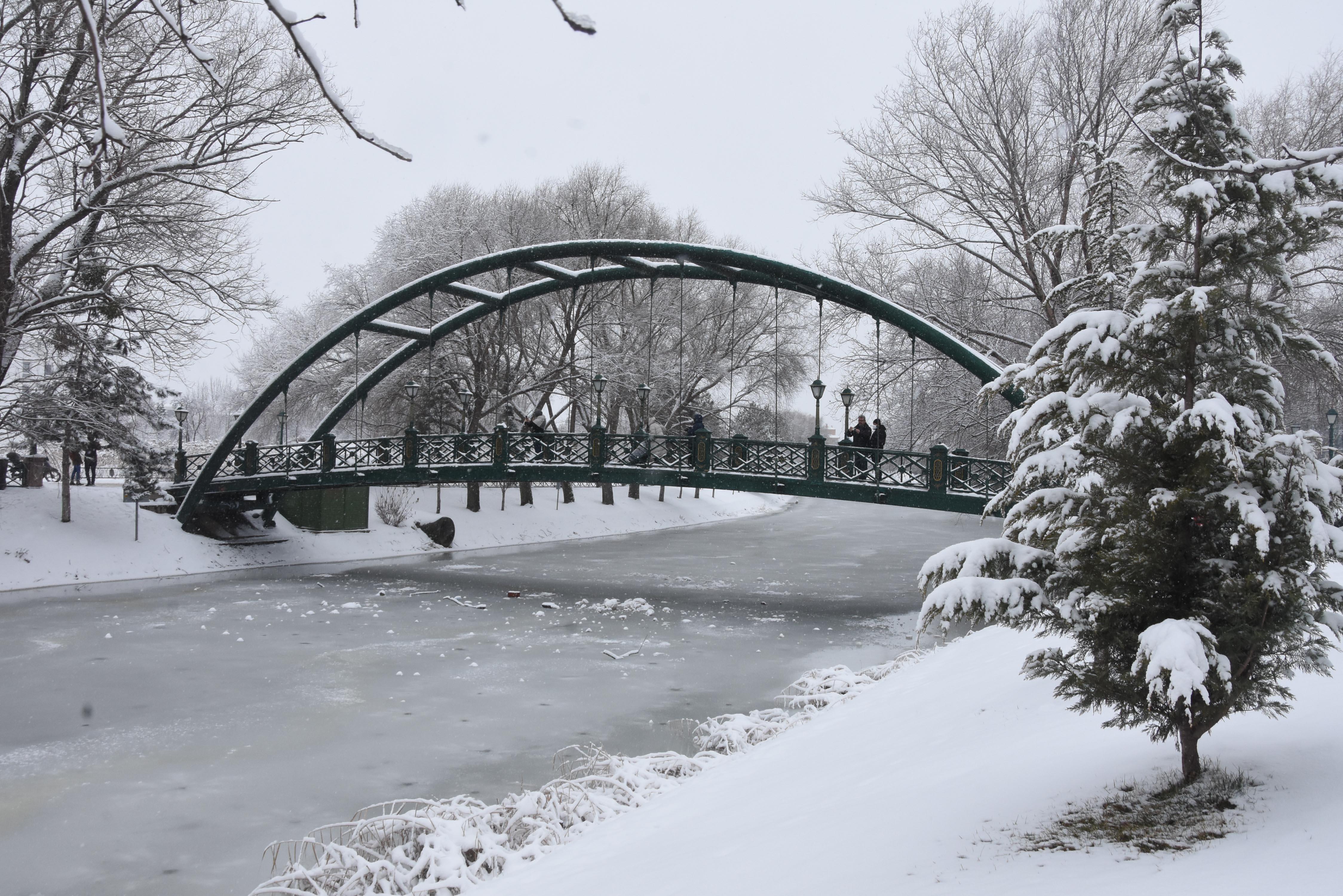 Eskişehirde kar yağışı