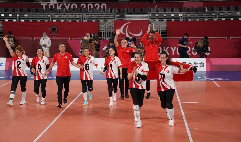 Golbol Kadın Milli Takımı paralimpik şampiyonu