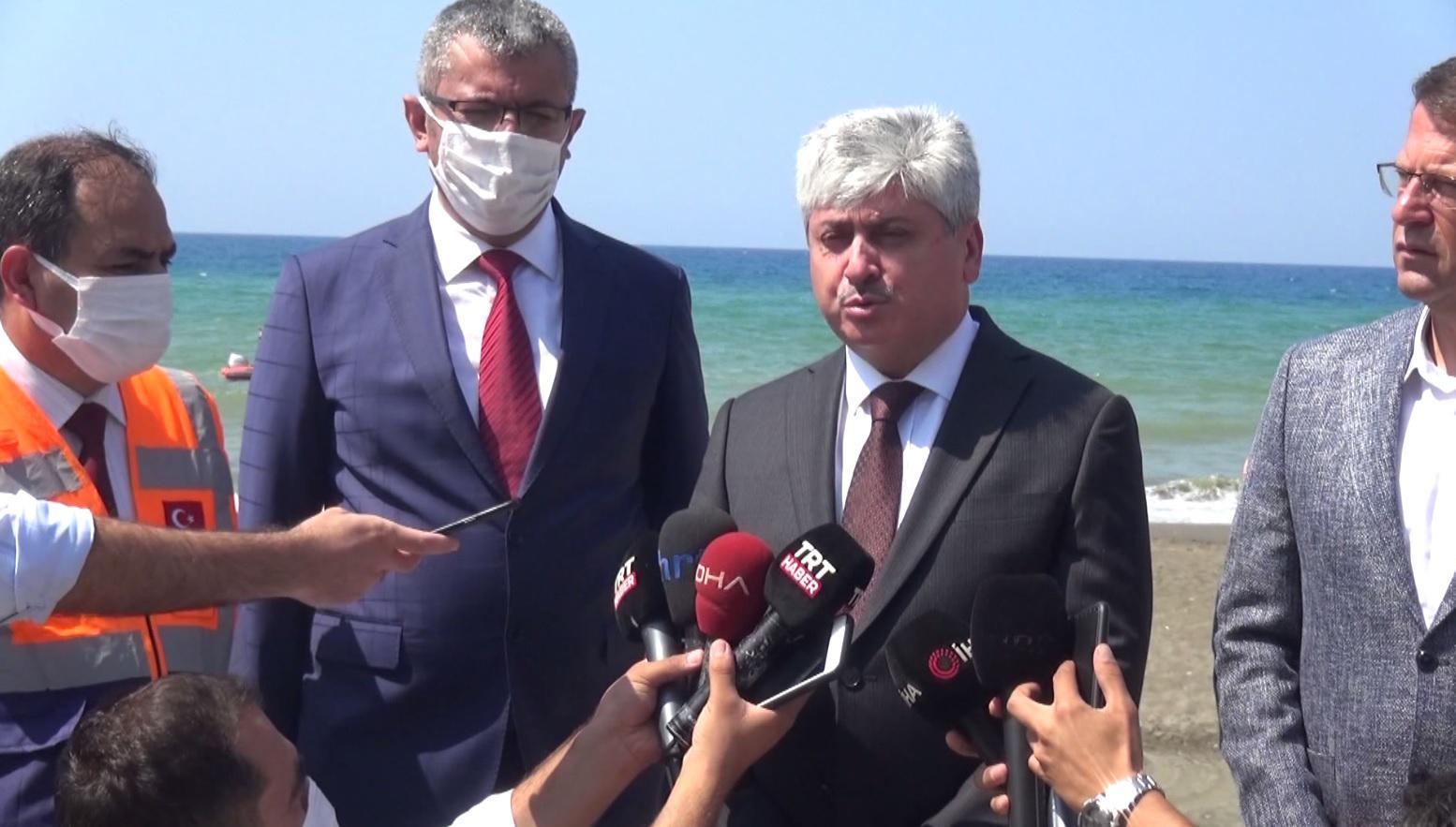 Hatay Valisi Doğan: Hem denizden hem karadan müdahalemiz sürüyor