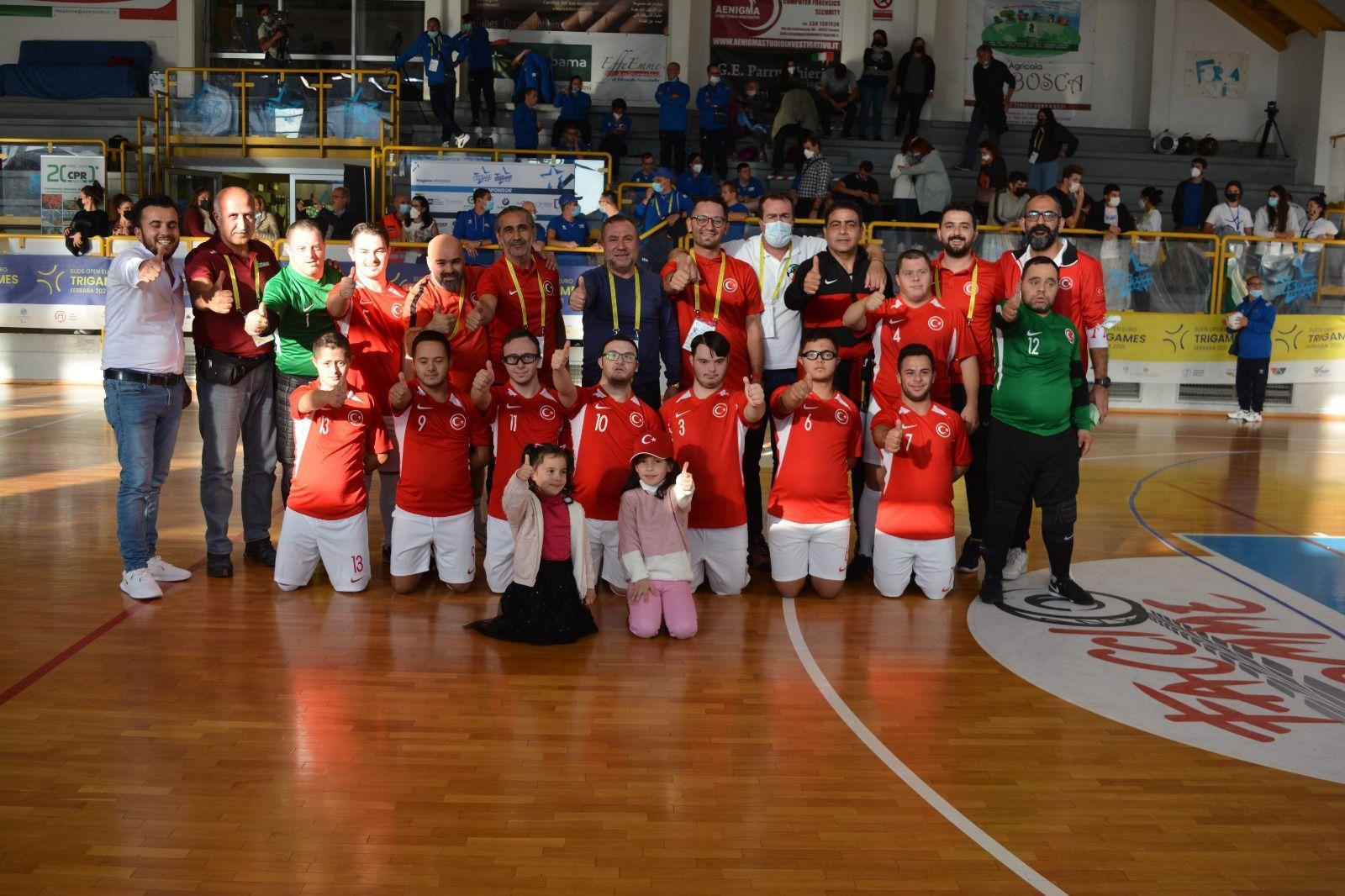 Down Sendromlular Futsal Milli Takımı, Avrupa Oyunlarında şampiyon