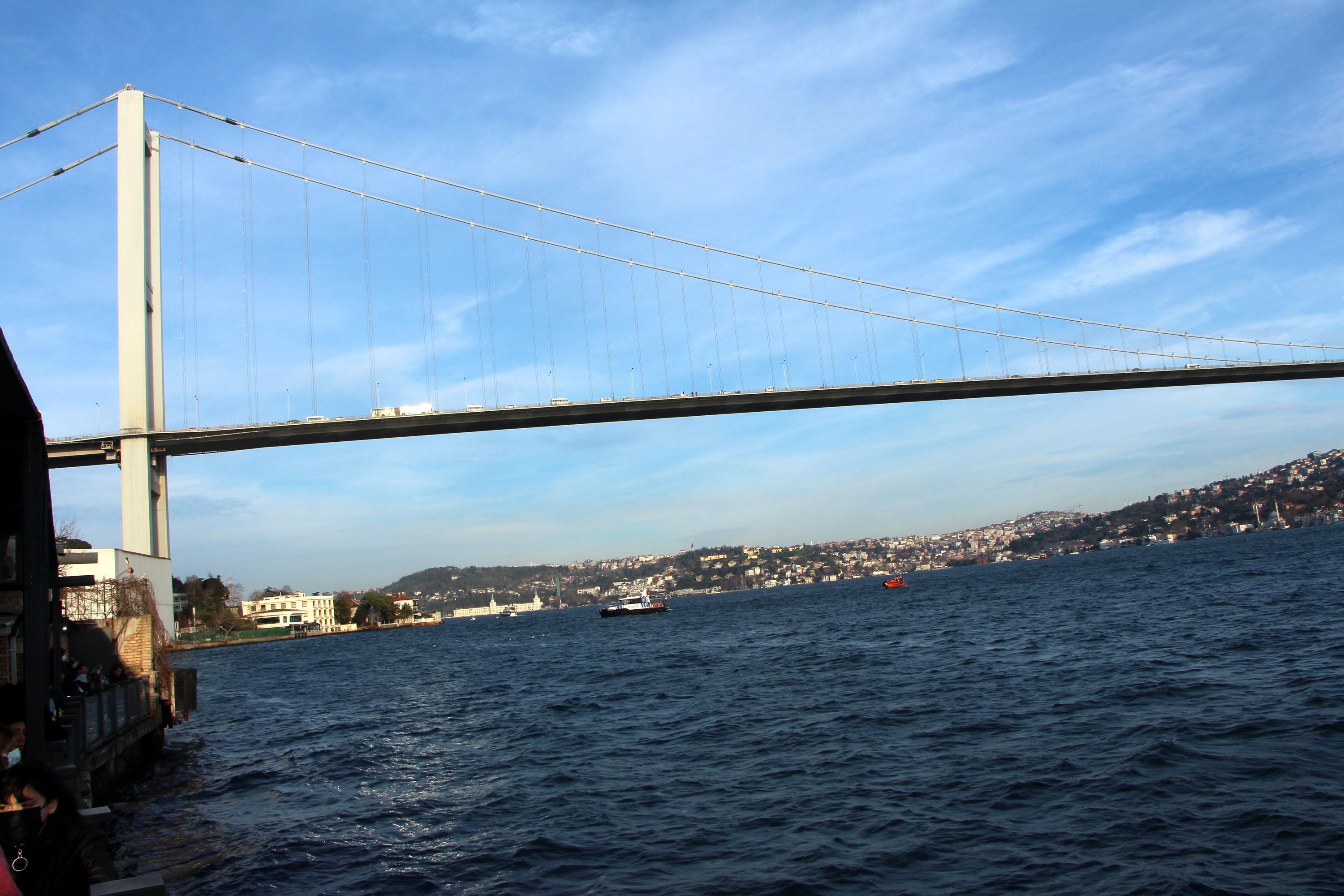 15 Temmuz Şehitler Köprüsünde intihar girişimi trafiği