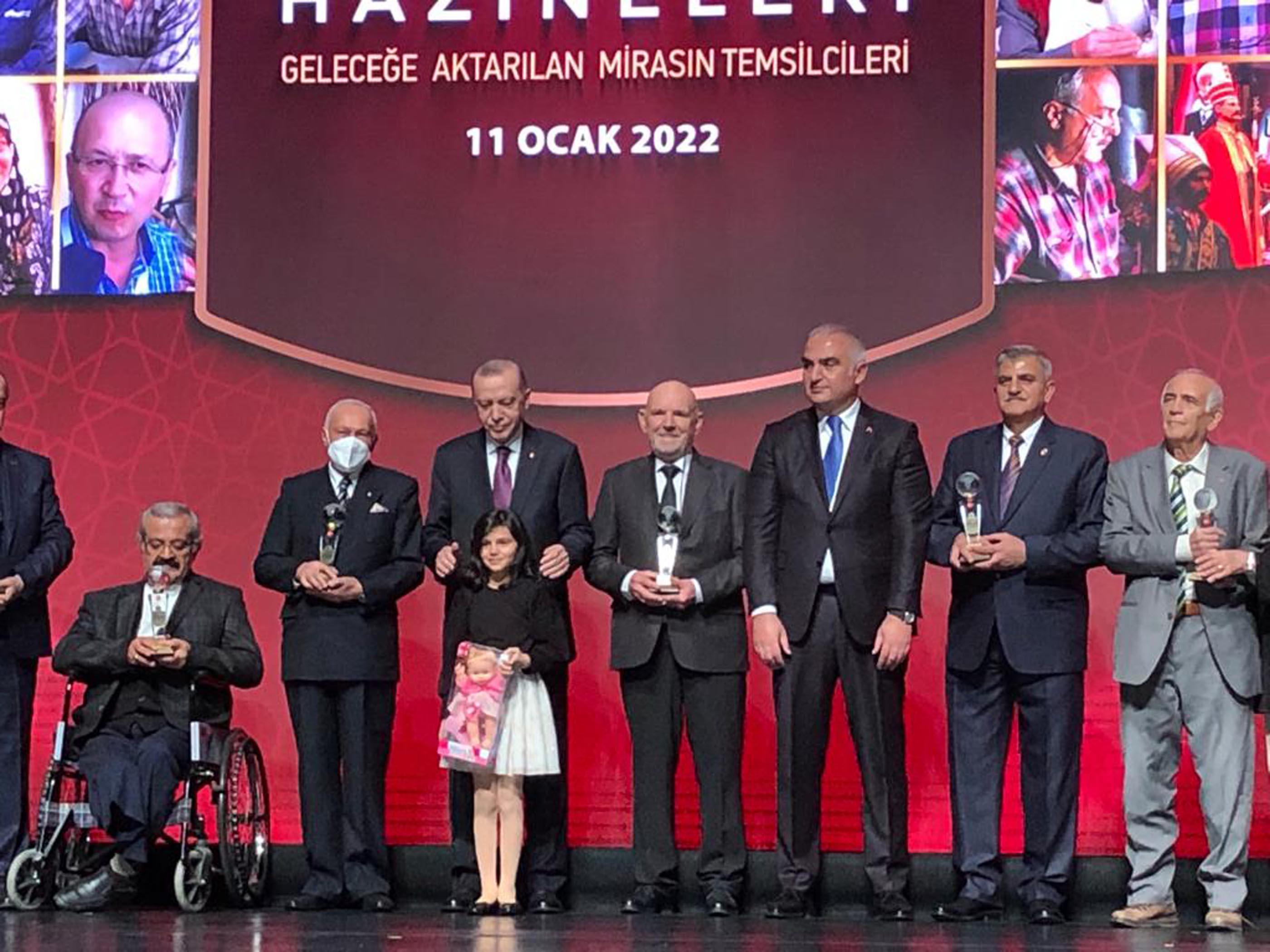 Ömrünün 67 yılını çömlekçiliğe adayan Salim ustaya, Yaşayan İnsan Hazineleri ödülü