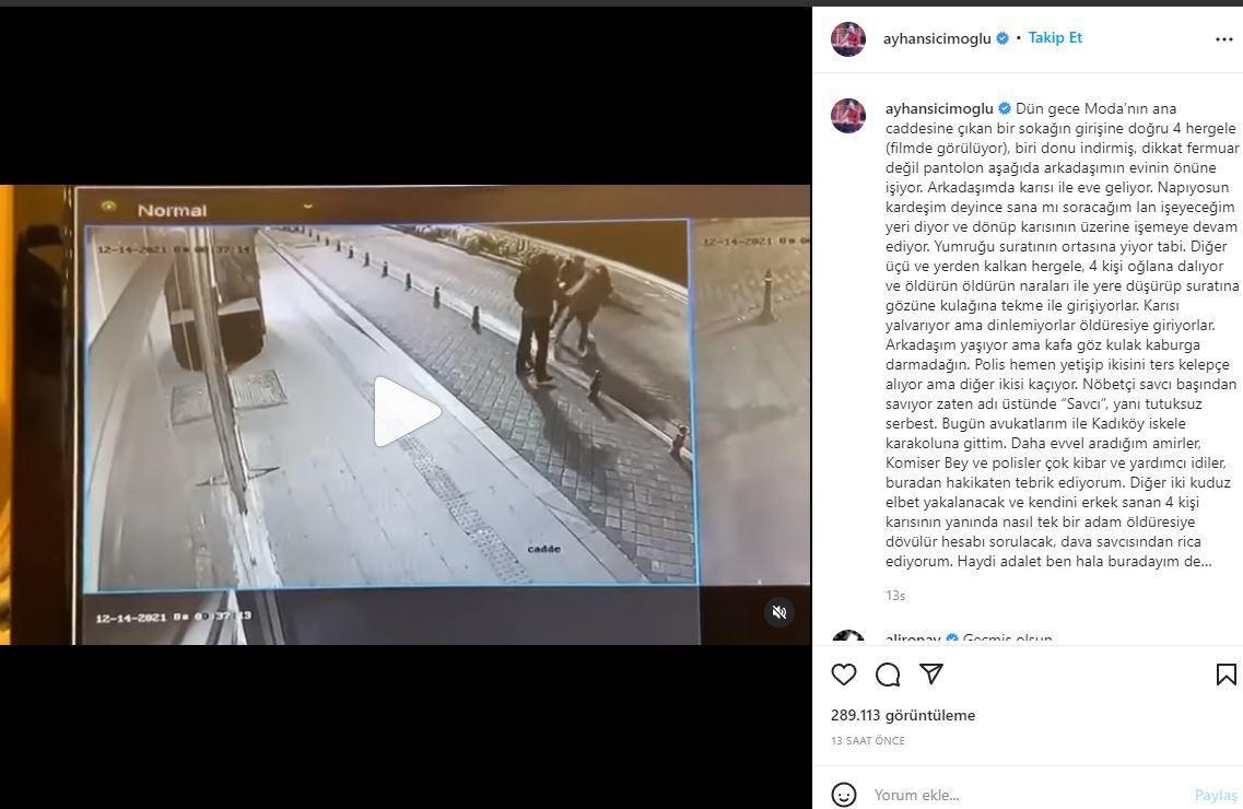 Modada sokağa idrar yapma kavgası: Yaşananları anlattı