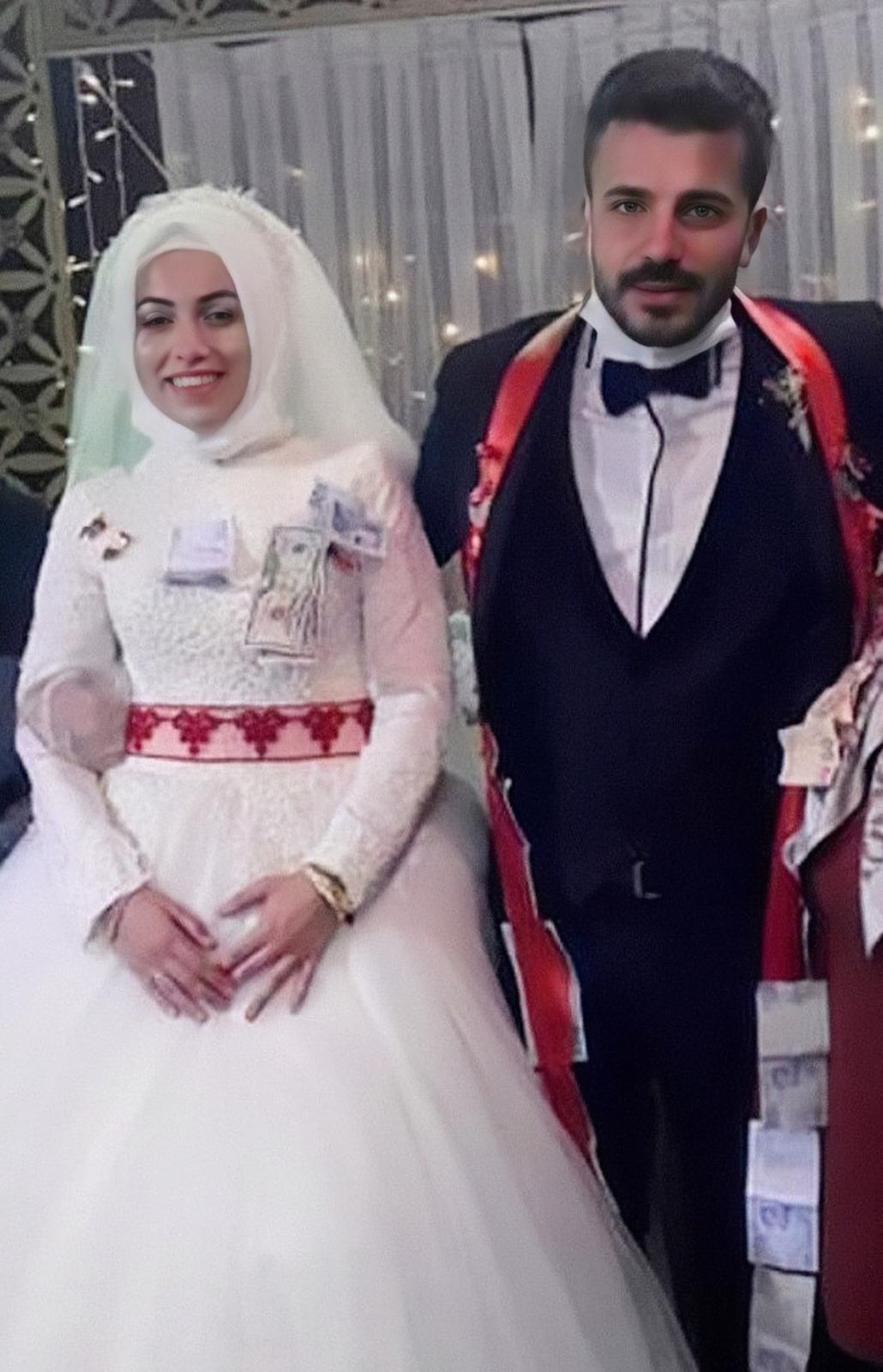 Kazada ölen Eda Nur öğretmen ve imam eşi son yolculuklarına uğurlandı