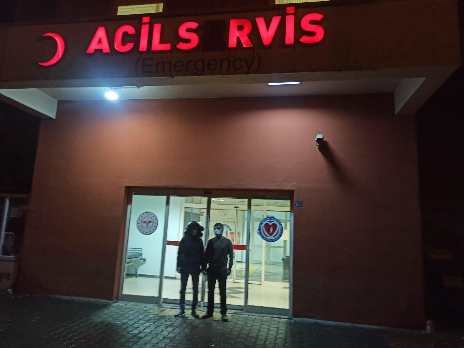 Köpeklerin saldırısına uğrayan baba- oğul yaralandı