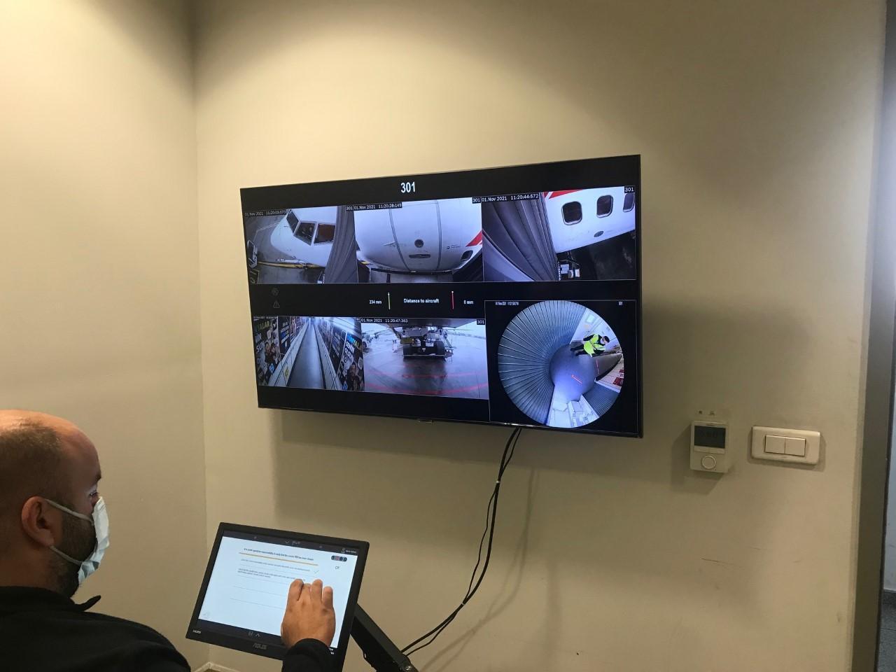 Yolcu biniş köprüsü ilk kez bir havacılık operasyonunda kullanıldı