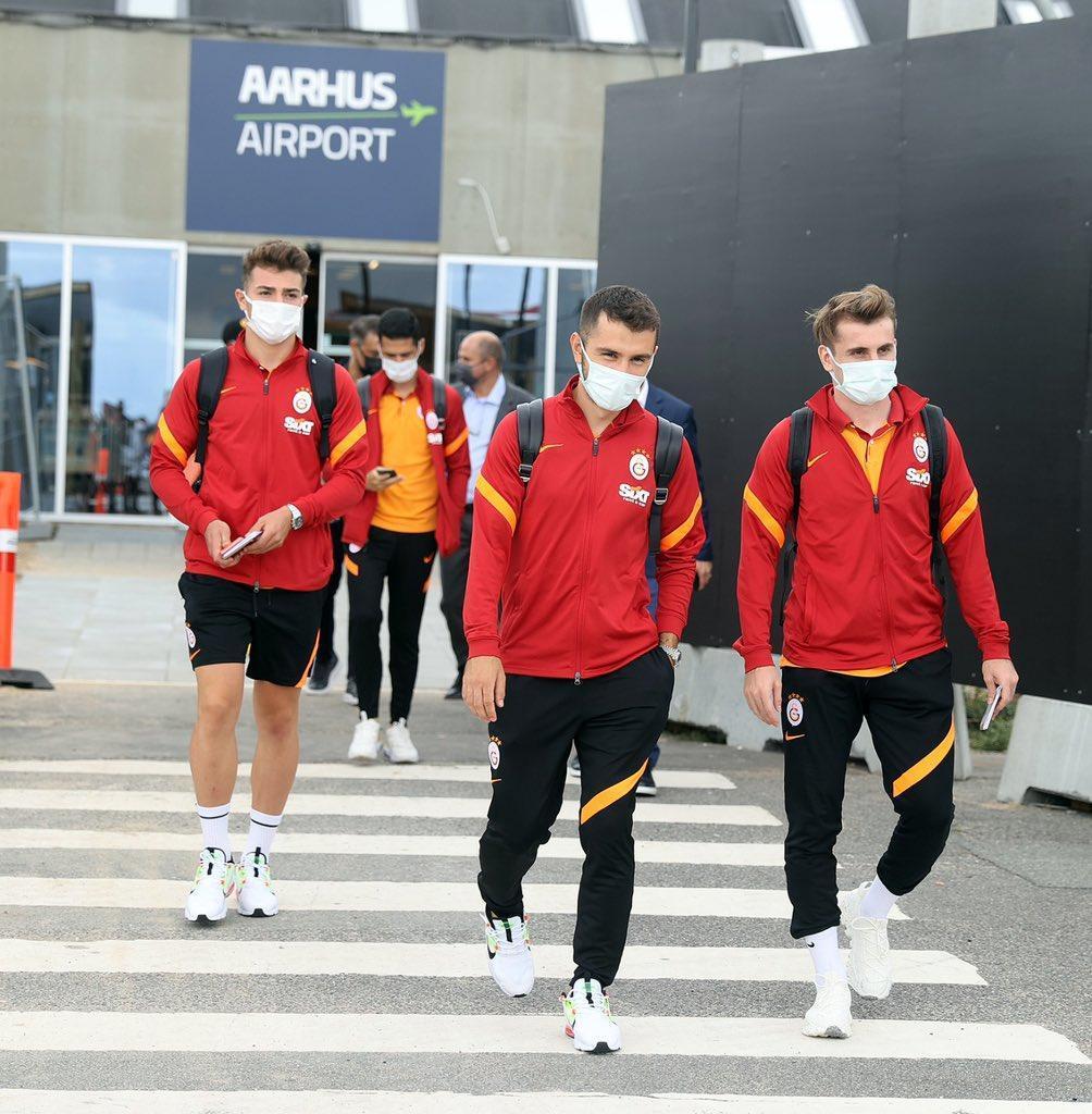 Galatasaray, Randers maçı için Aarhusta