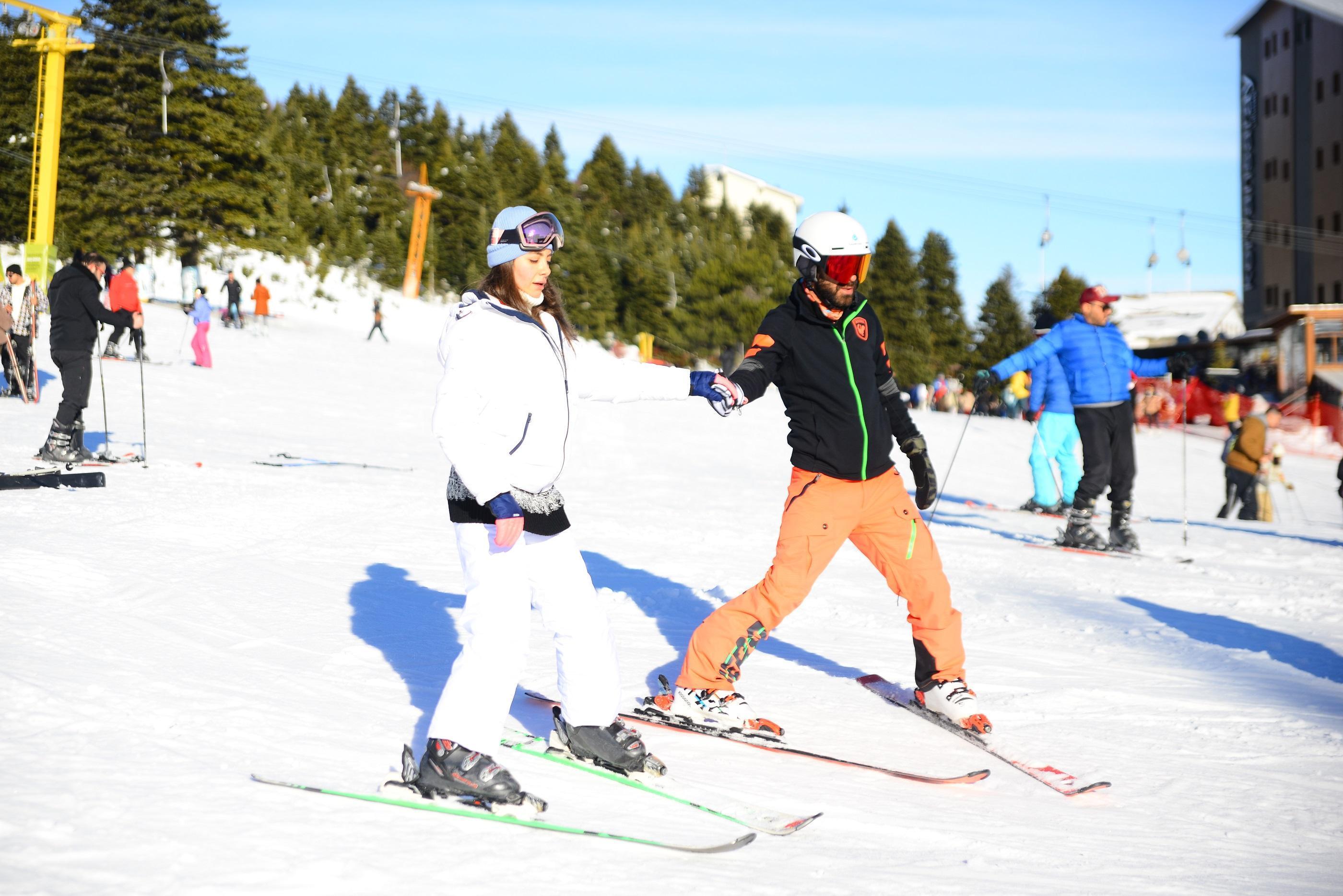 Beyaz Cennet Uludağda yılbaşında 85 bin kişi ağırlandı