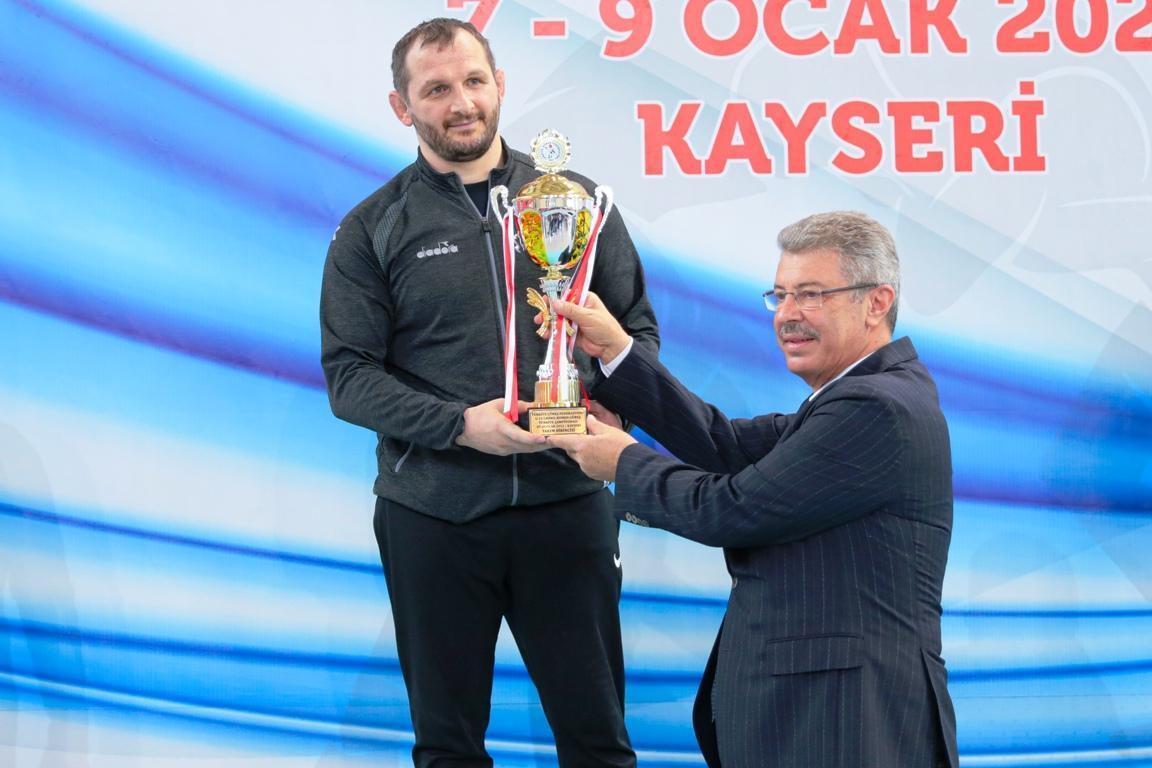U23 Grekoromen Türkiye Güreş Şampiyonası sona erdi