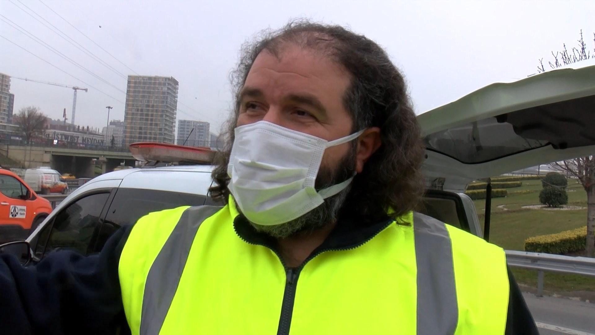 Basın Ekspres Yolunda trafik kazası