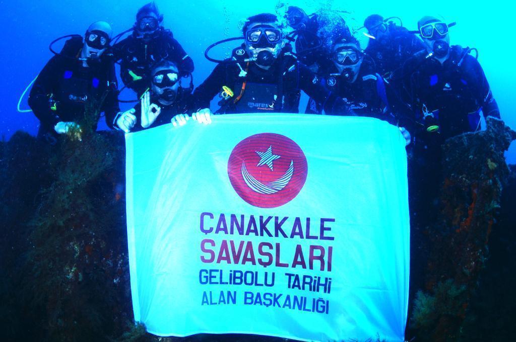 Gelibolu Tarihi Sualtı Parkı dalış turizmine açılıyor