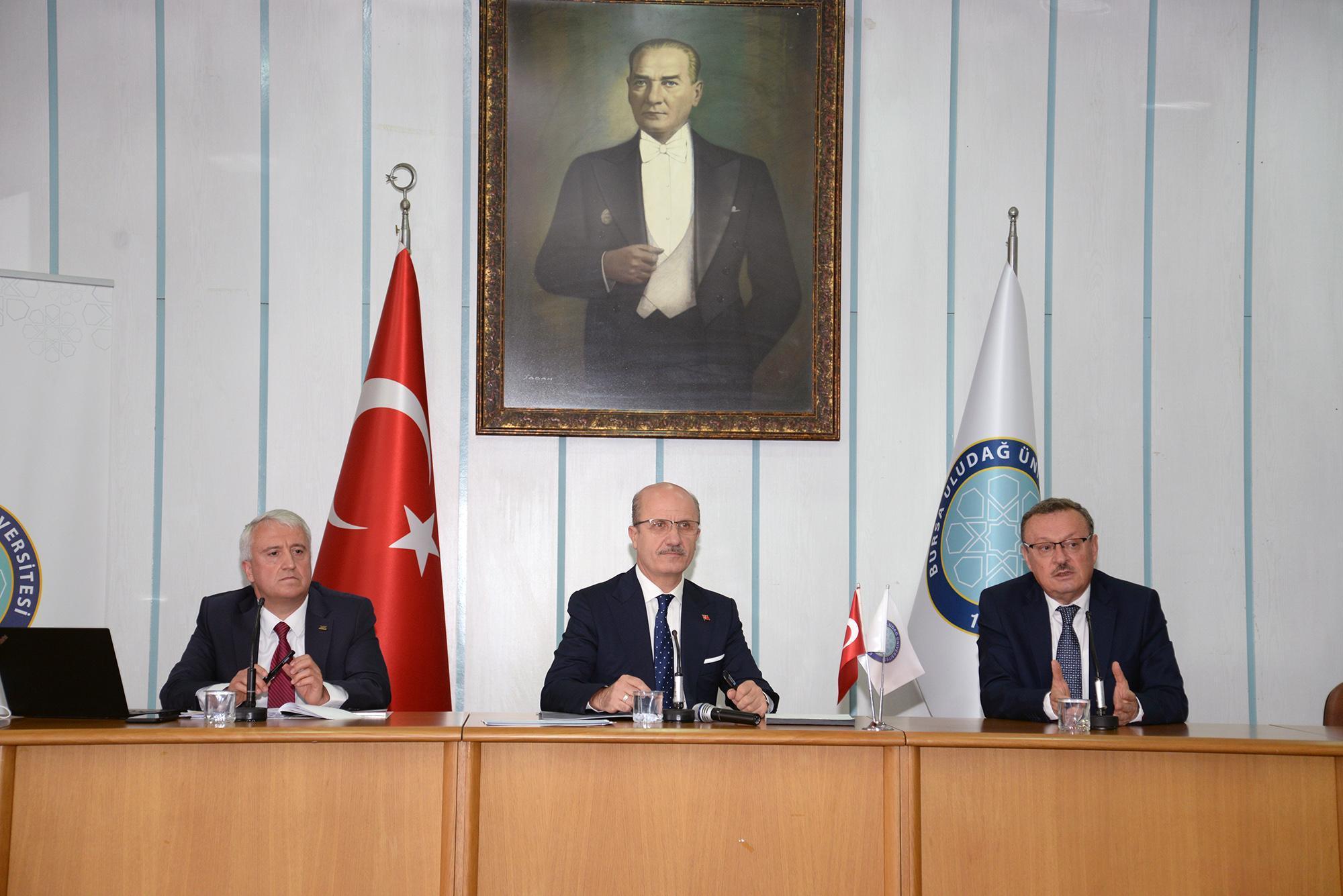 YÖK Başkanı, BUÜ’lü akademisyenlerle buluştu