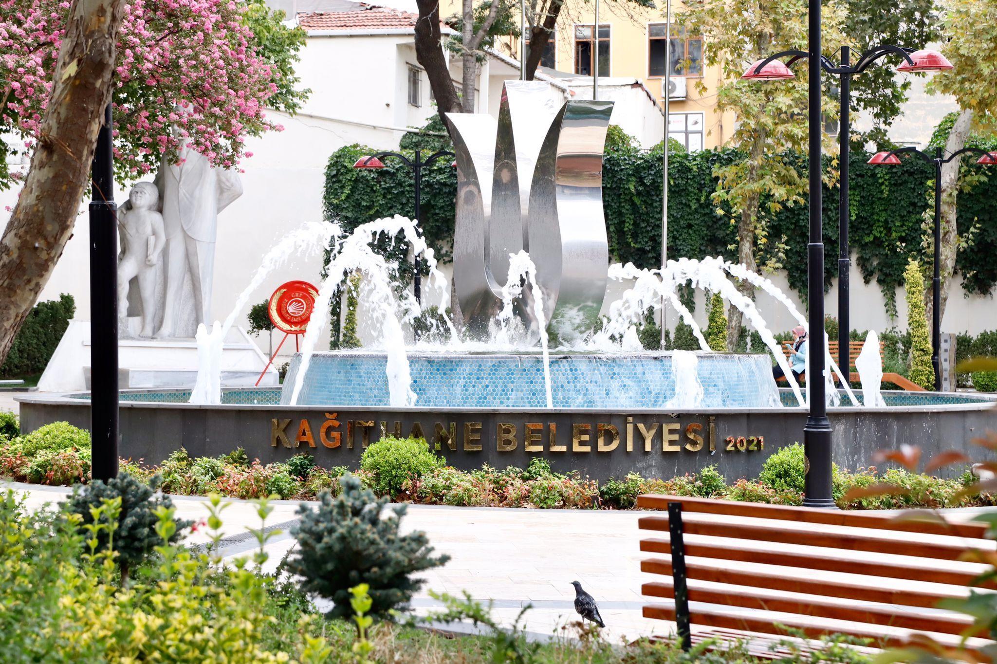 Kağıthane Meydanı’nın ikinci etap açılışı yapıldı