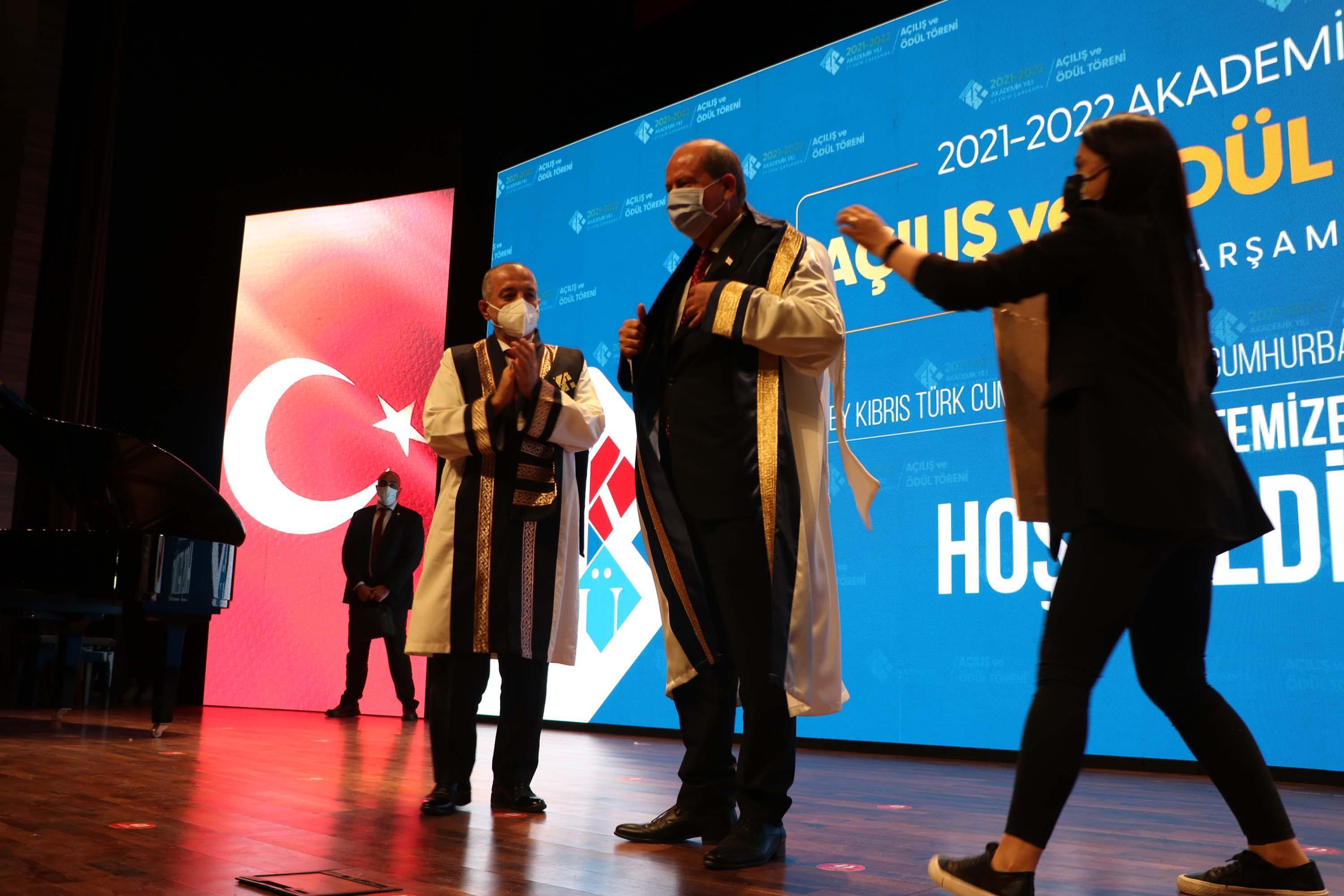 KKTC Cumhurbaşkanı Tatar: Benim yolum Türk’ün yoludur, Türkiye ile birlikte yürüme yoludur