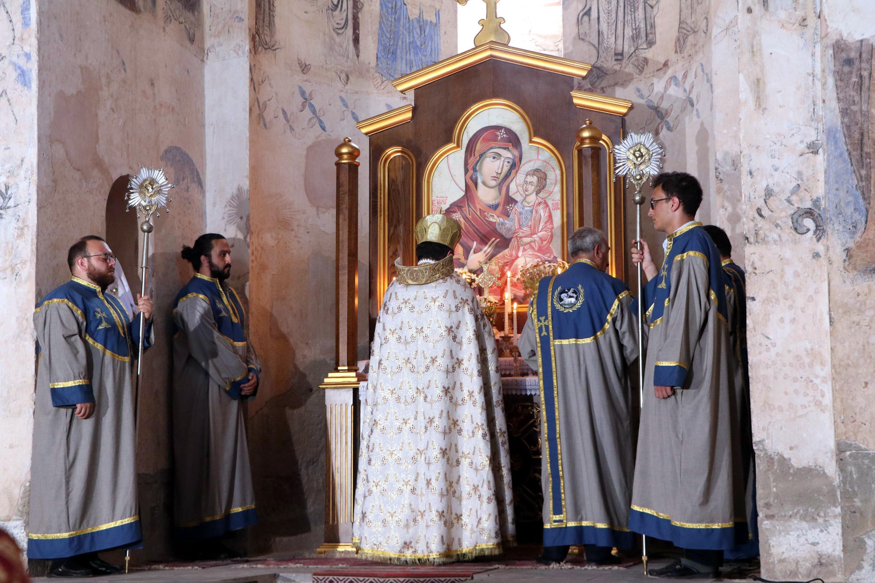 9th Mass in Akdamar Church in Van City, Turkey