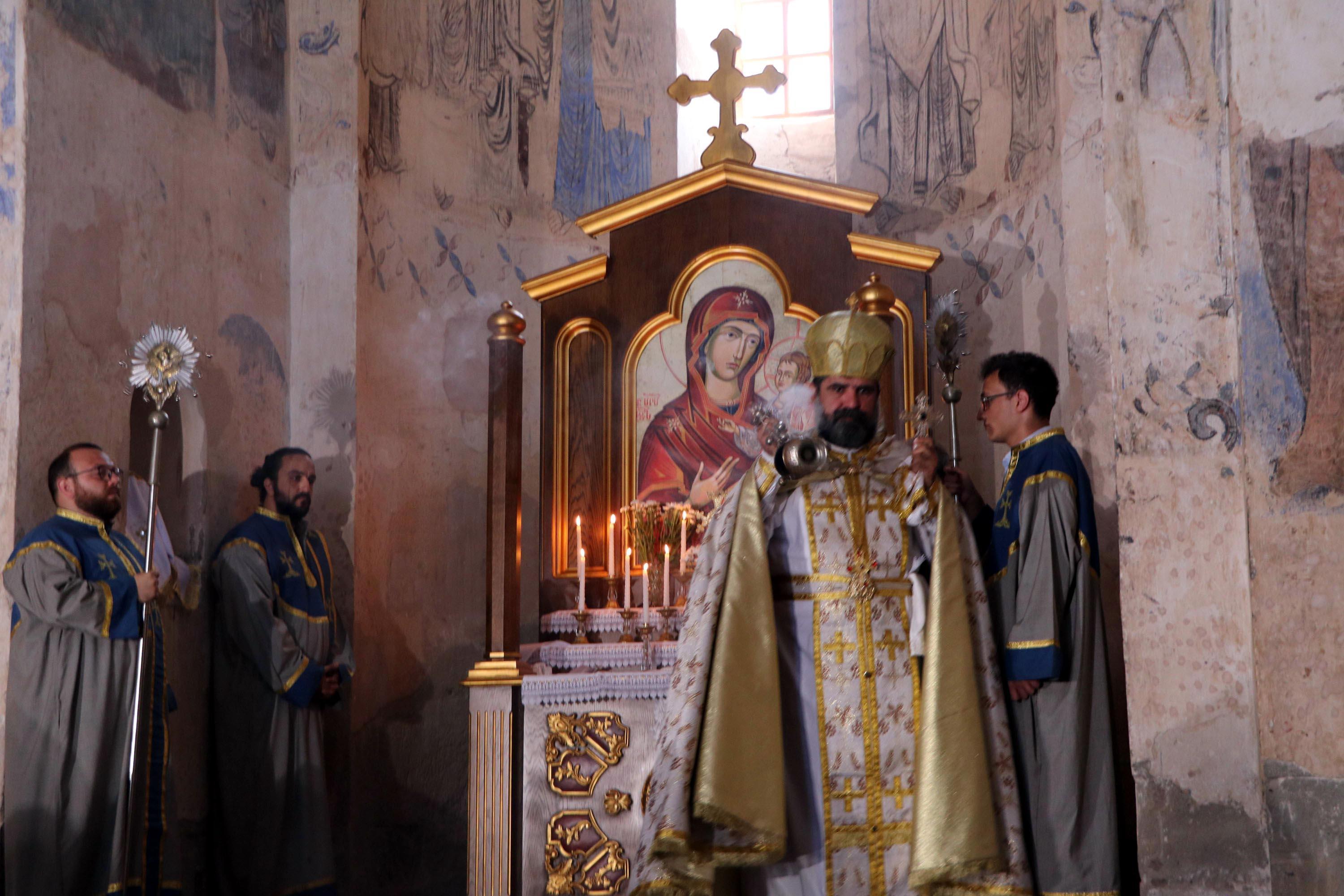 9th Mass in Akdamar Church in Van City, Turkey