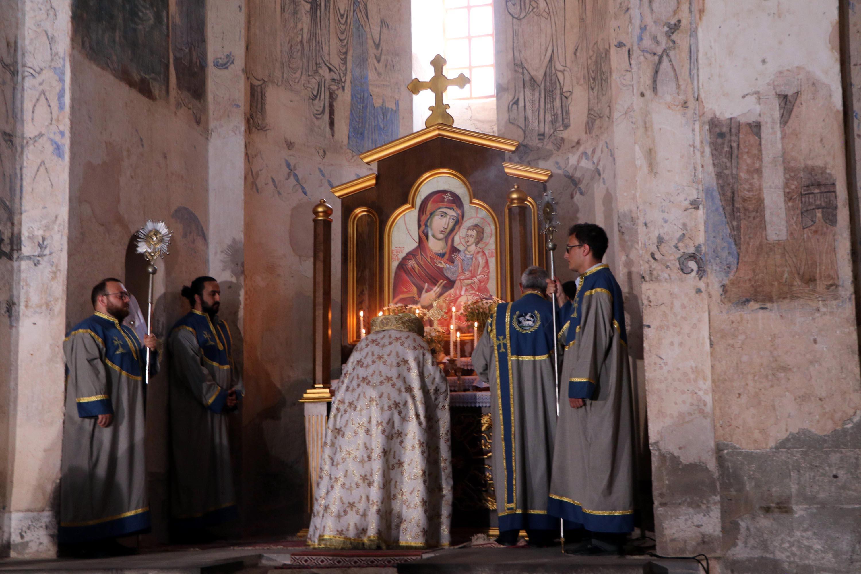 9th Mass in Akdamar Church in Van City, Turkey