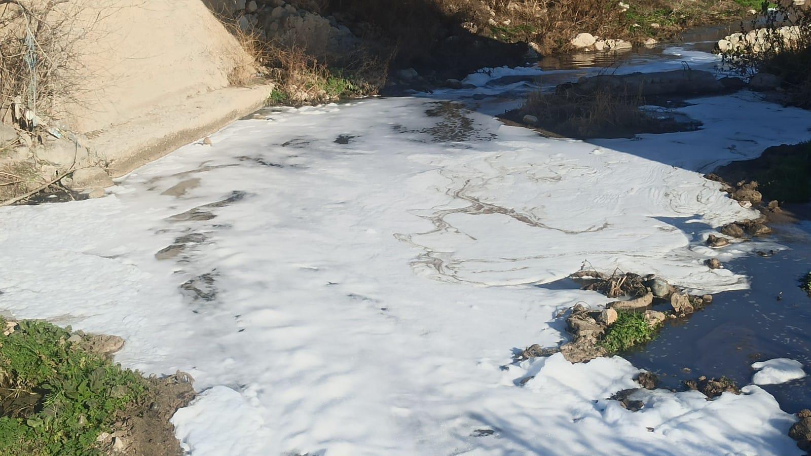 Terksakan Çayındaki köpürmeye inceleme
