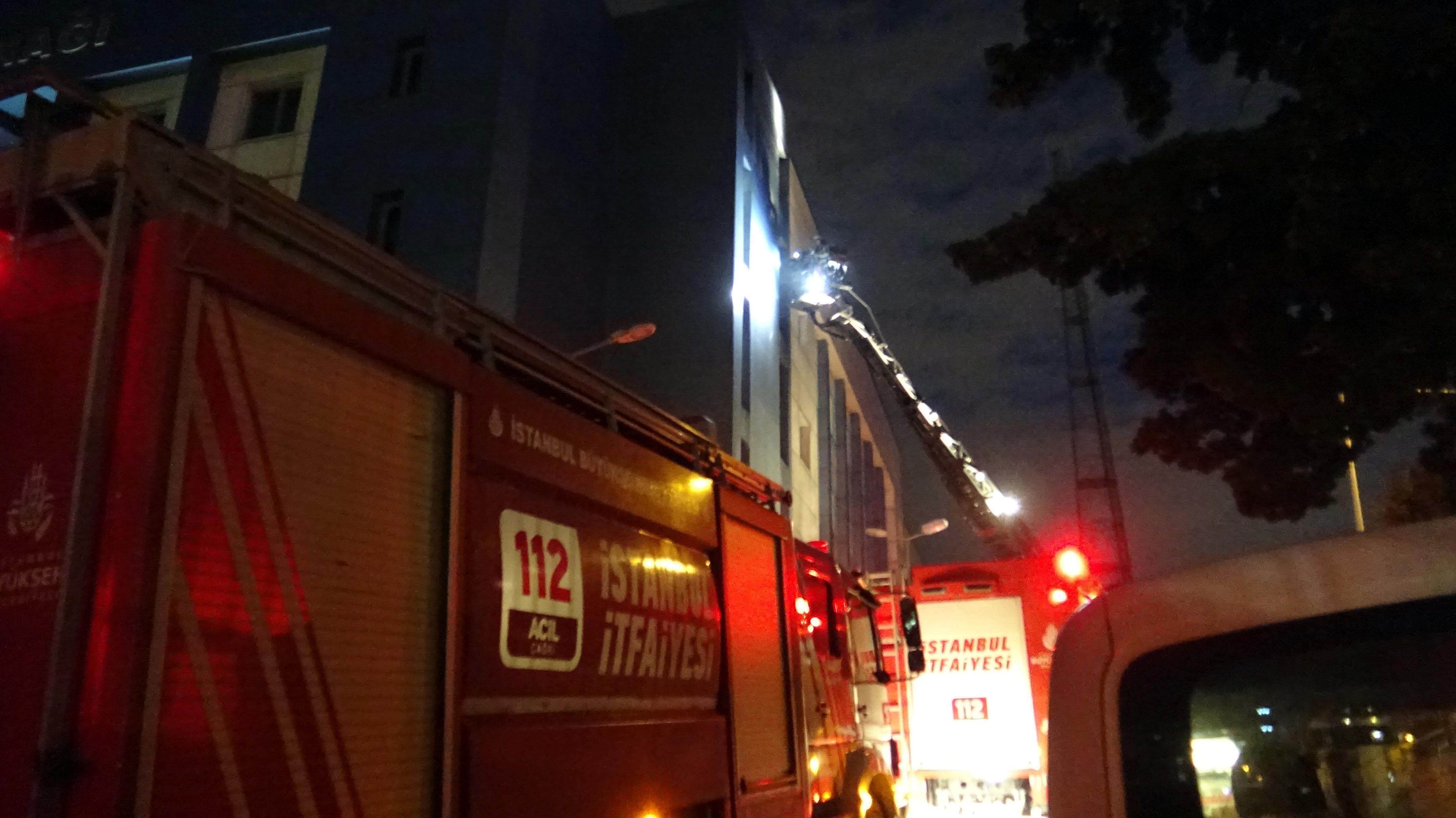 Avcılar Kaymakamlığında yangın