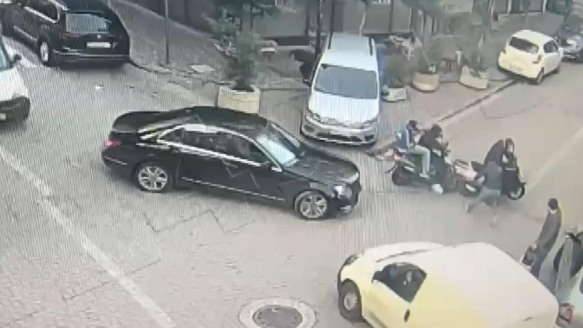 Zeytinburnunda 1 kişinin öldüğü silahlı saldırı kamerada