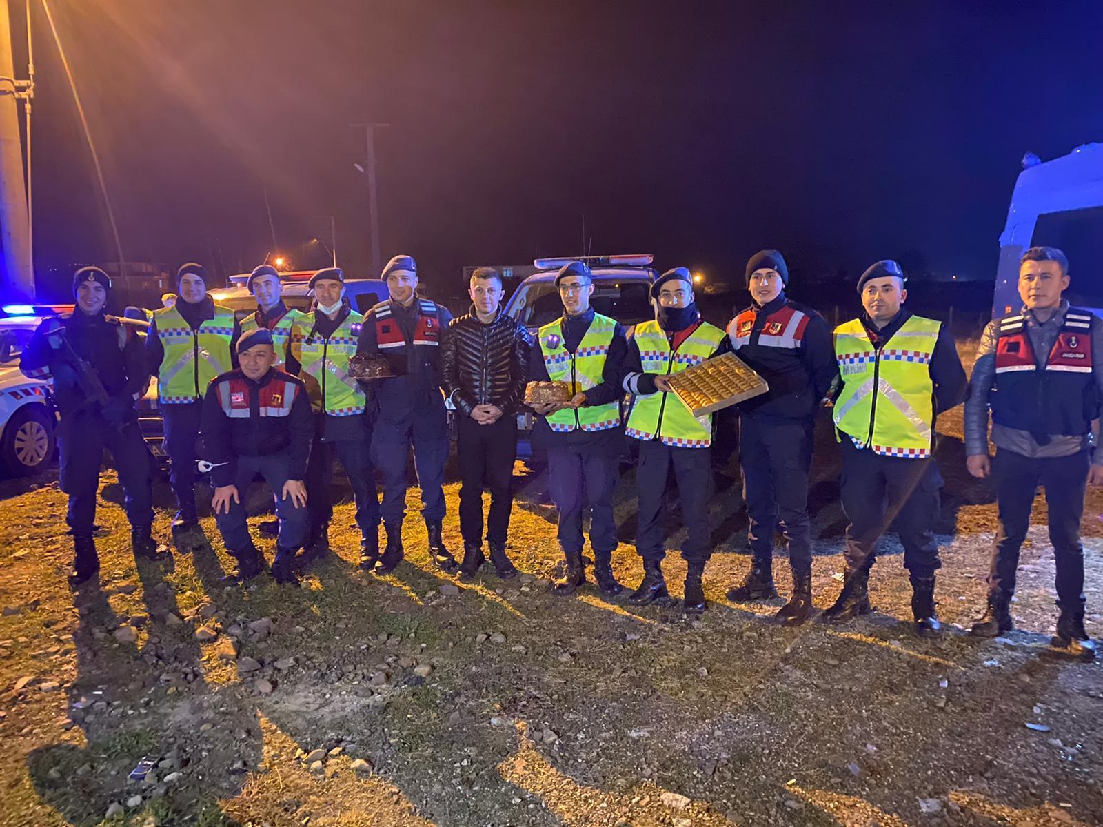 New Year’s celebration with baklava from the Gendarmerie teams