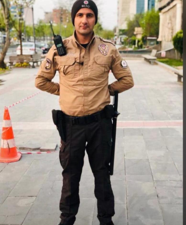 Şehit mahalle bekçisi için tören düzenlendi