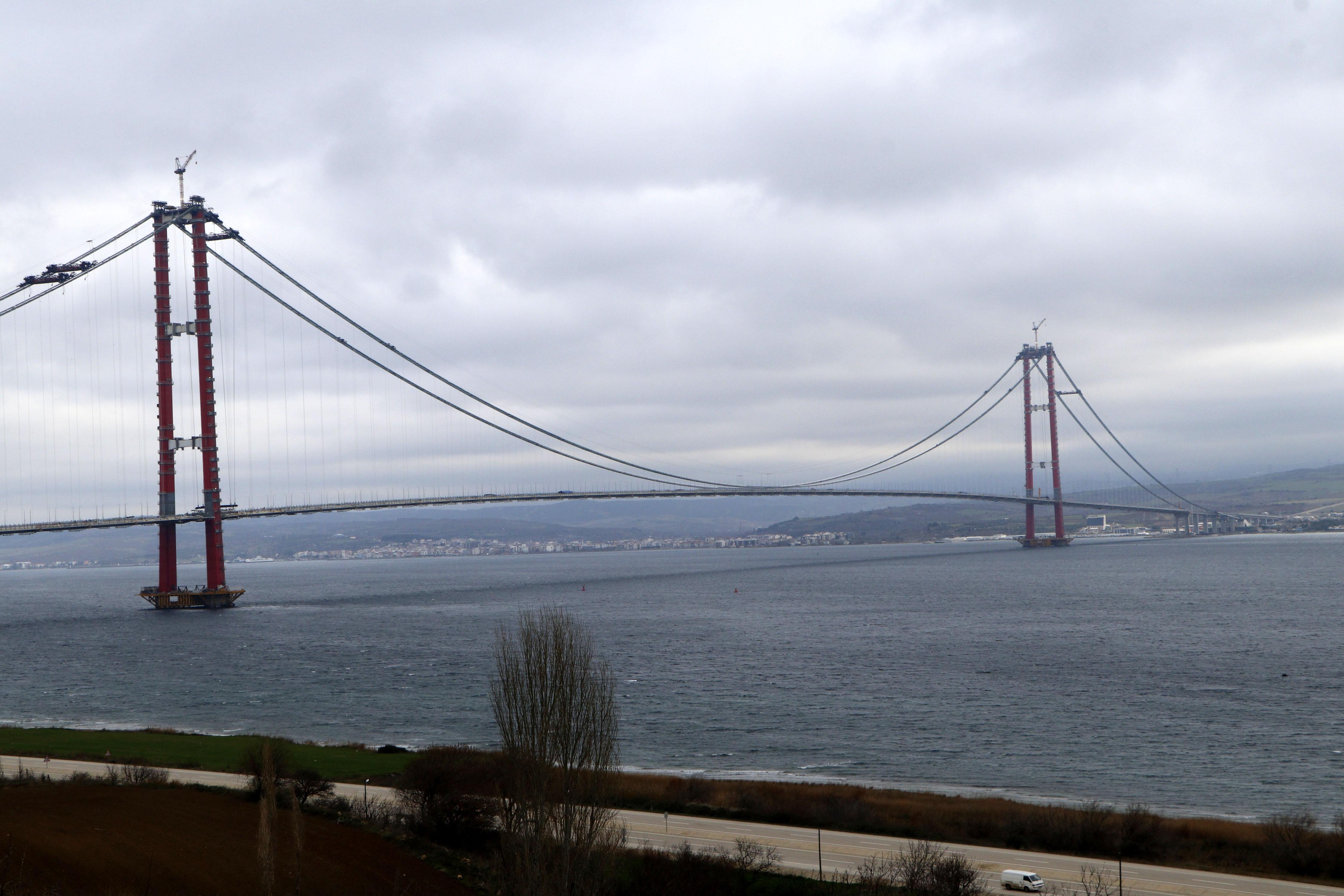 1915 Çanakkale Köprüsü’nde geri sayım başladı