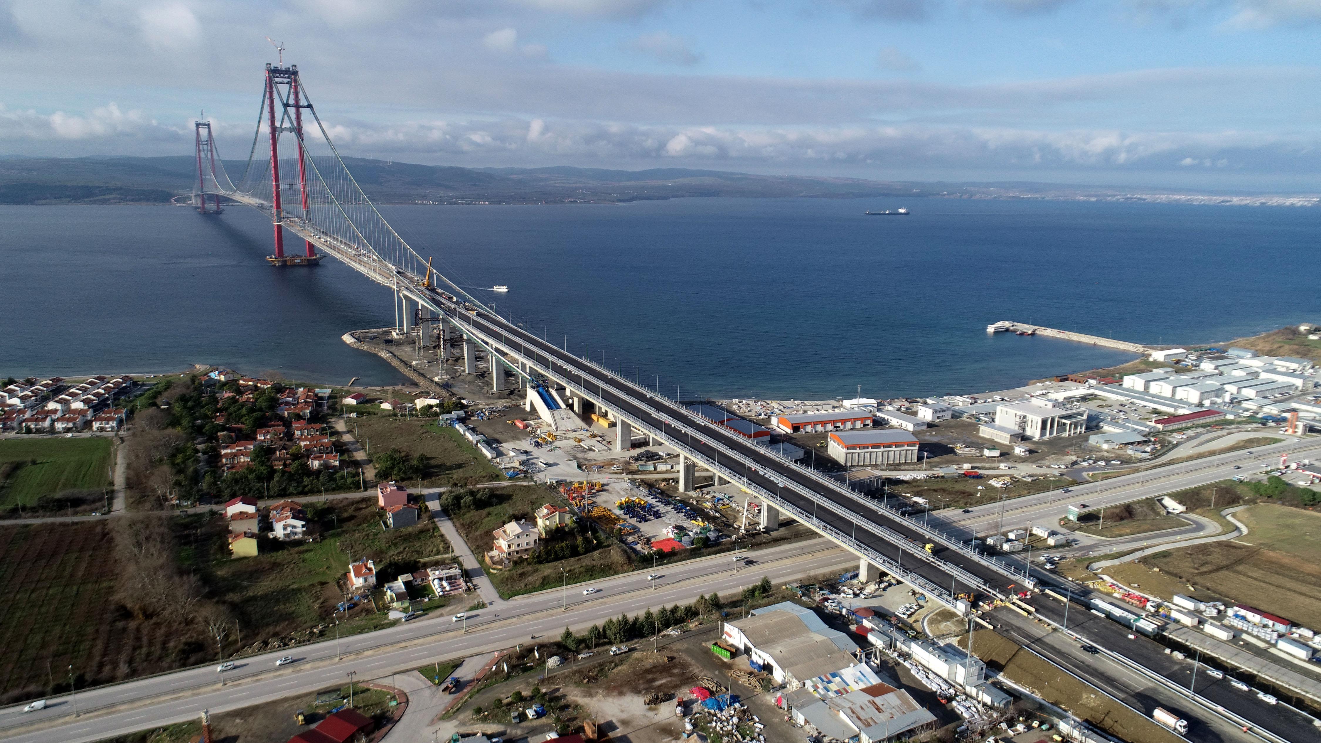 1915 Çanakkale Köprüsü’nde geri sayım başladı