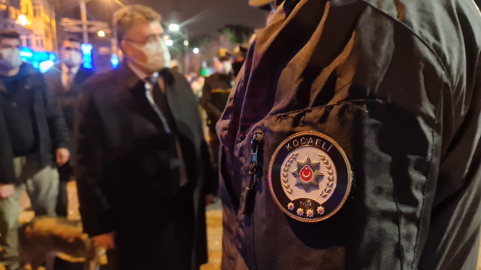 Kocaelide polis telsizinden terör örgütü propagandası yapıldı