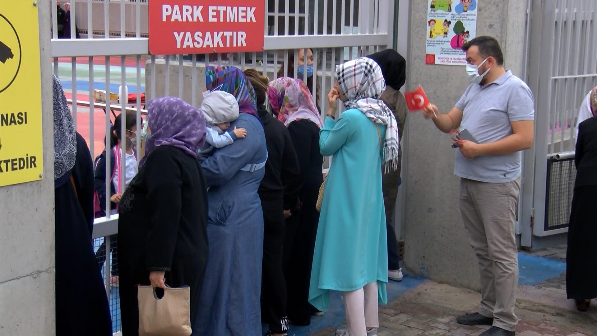 Öğrencilerin yüz yüze eğitim heyecanı