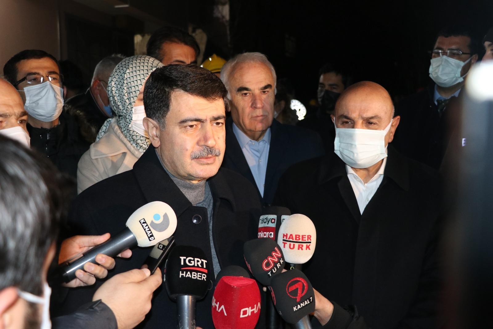 Ankarada 3 katlı binada patlama sonrası göçük meydana geldi: 2 ölü, 4 yaralı