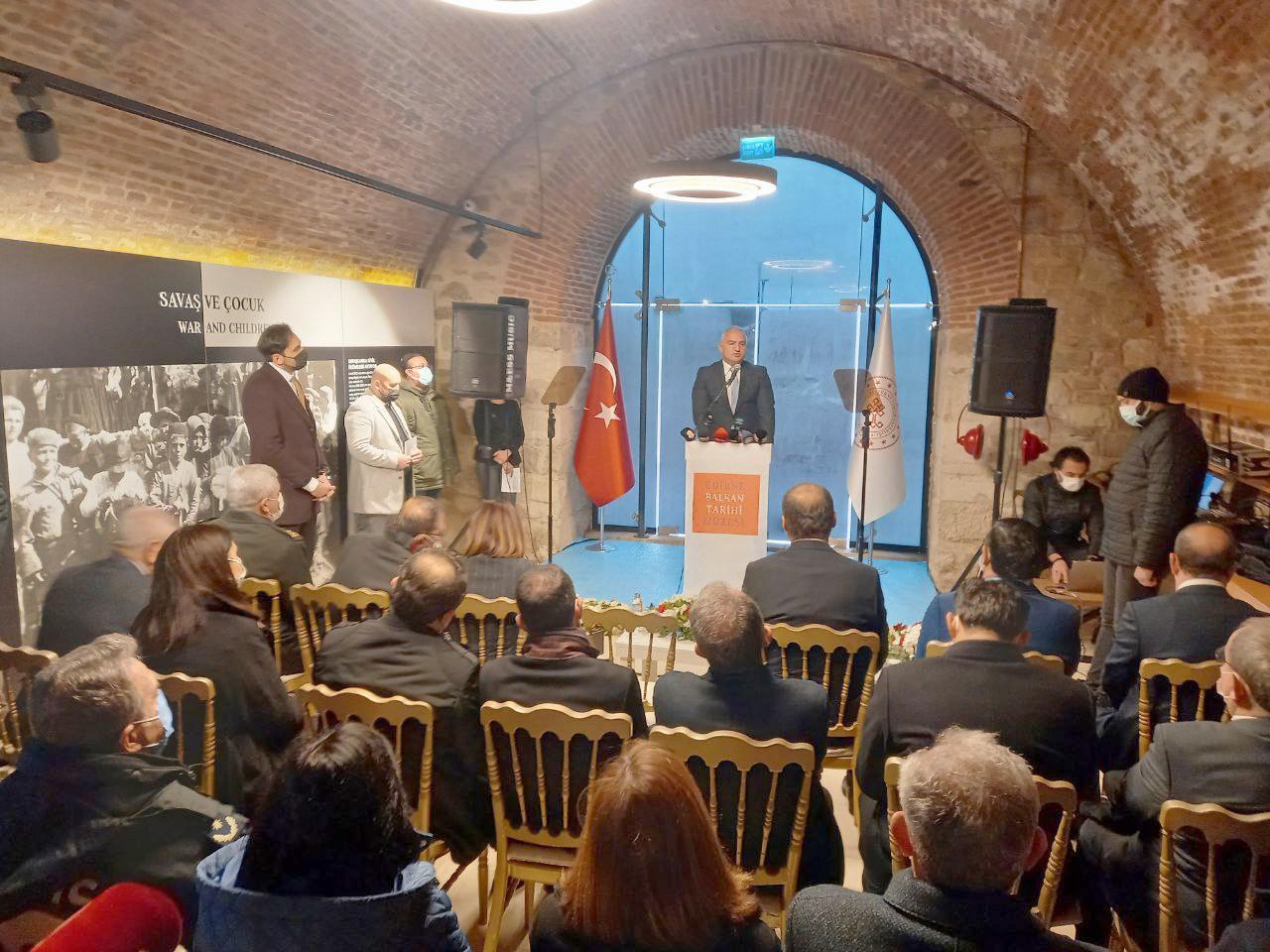 Bakan Ersoy, 600 yıllık Balkan tarihinin anlatılacağı, Balkan Tarihi Müzesini açtı
