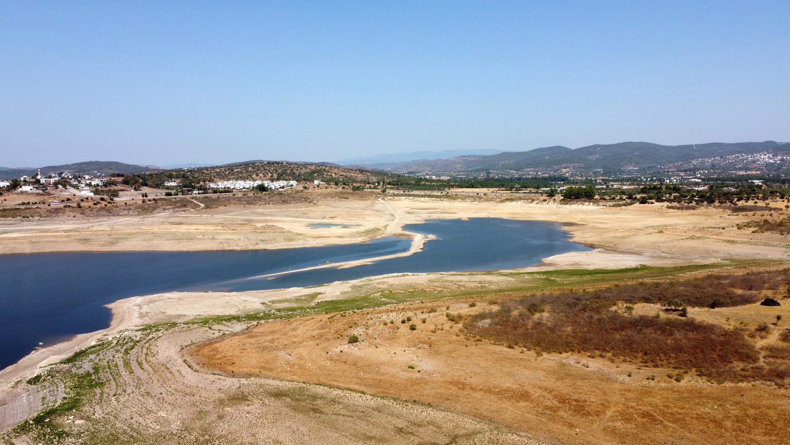 Mumcular Barajının doluluk oranı yüzde 10un altında