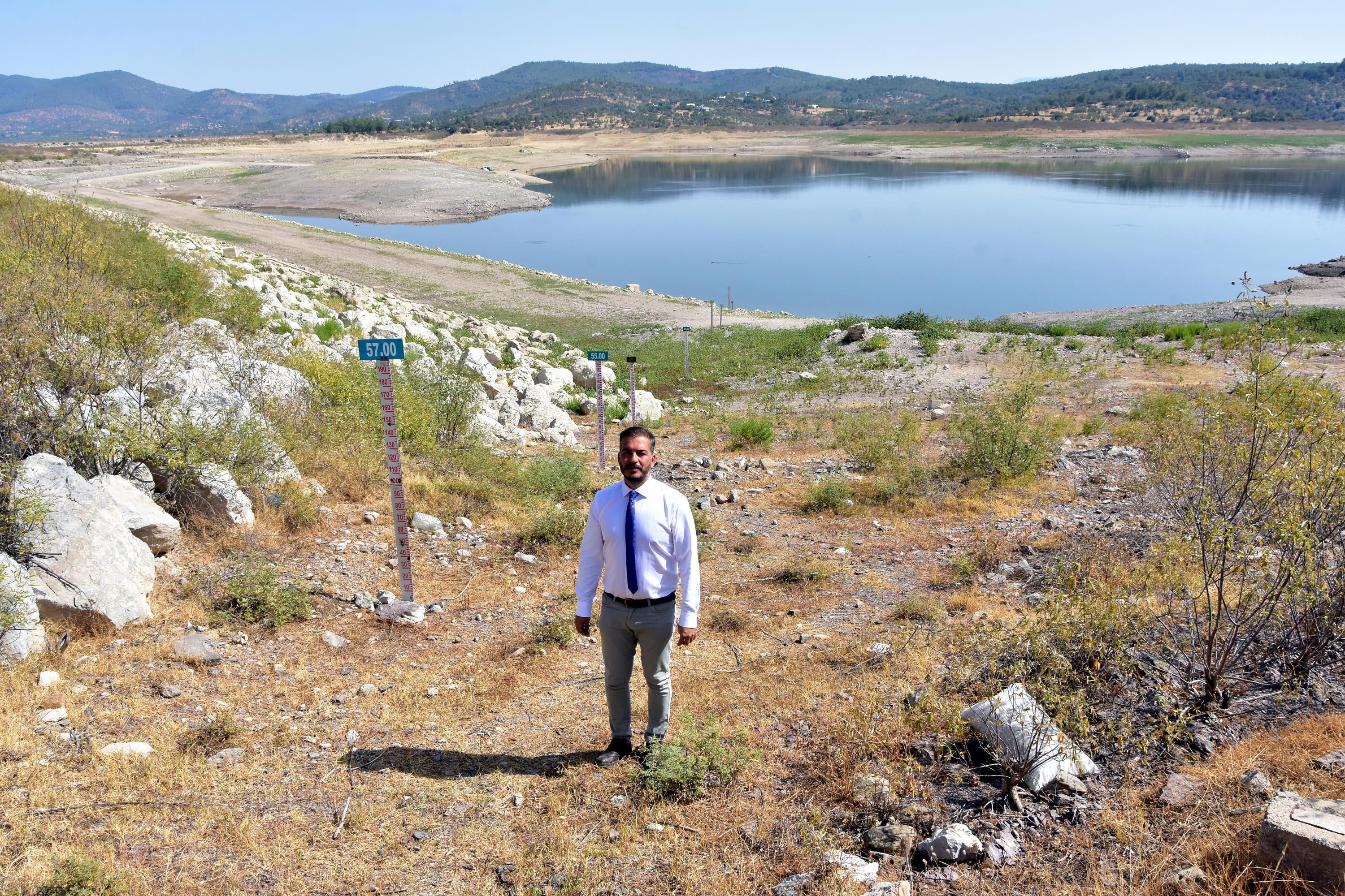 Mumcular Barajının doluluk oranı yüzde 10un altında