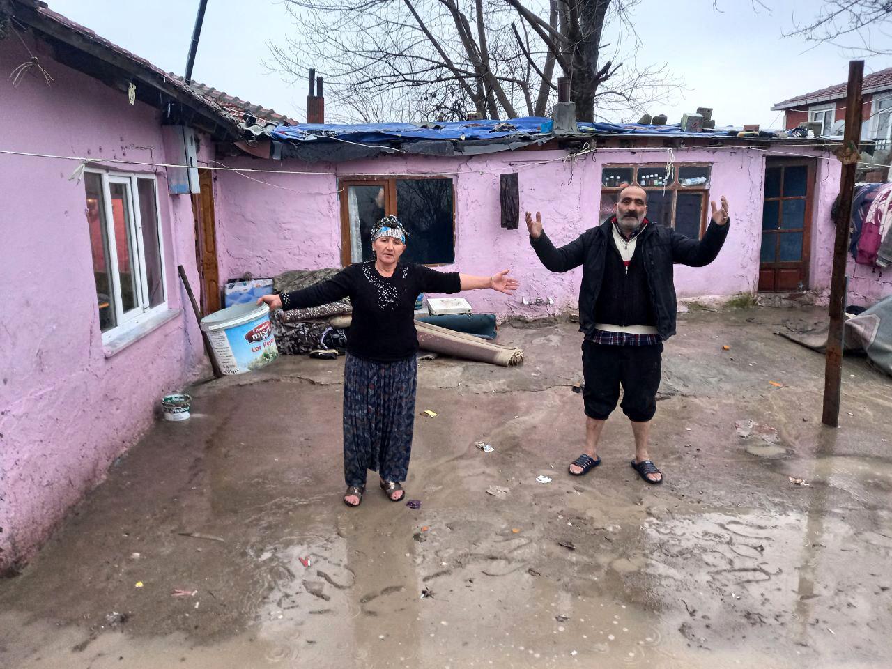 Turuncu alarm verilen Ergene Nehri, Uzunköprüde taştı