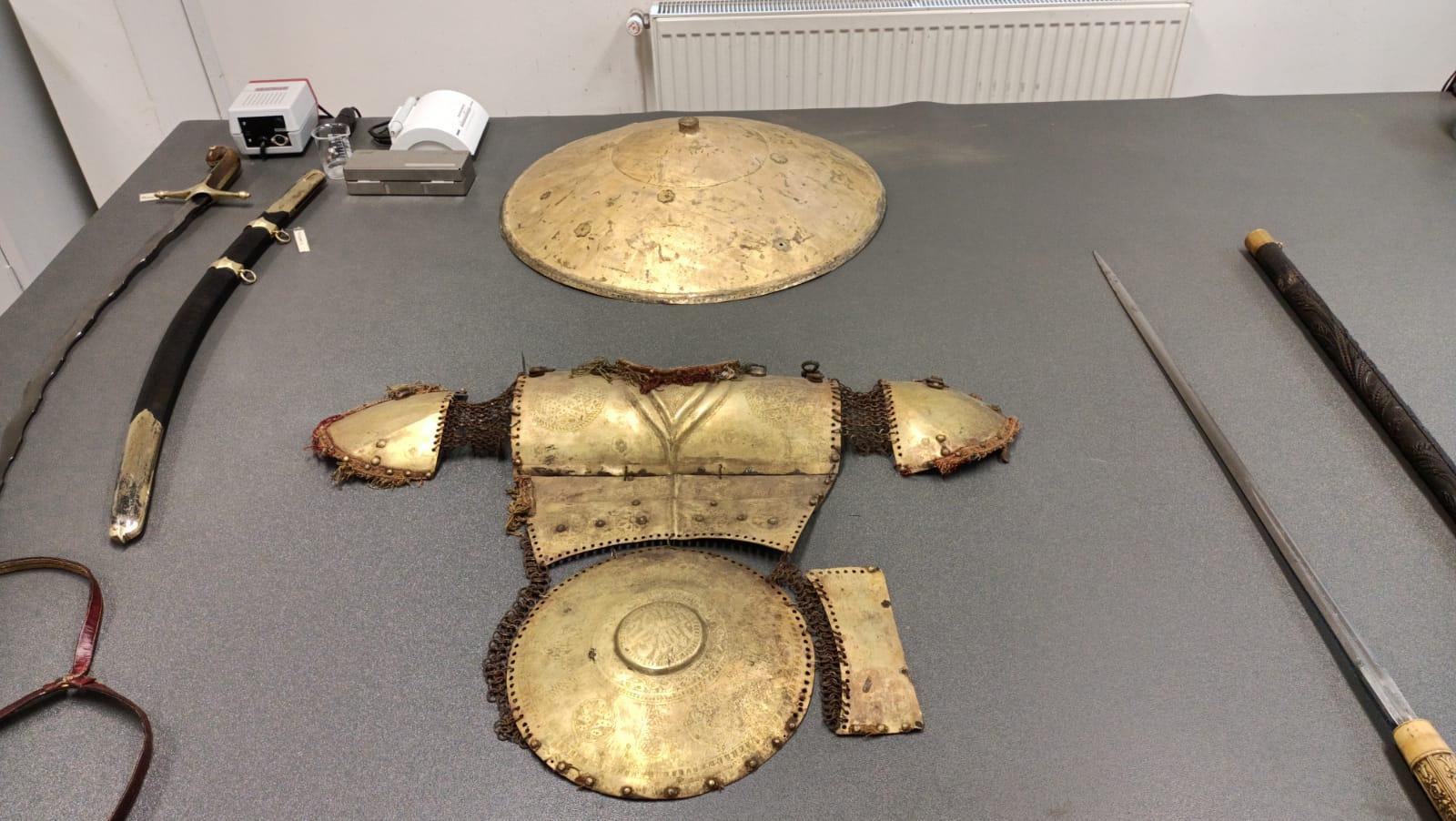 Topkapı Sarayı envanterindeki silahlar restore ediliyor