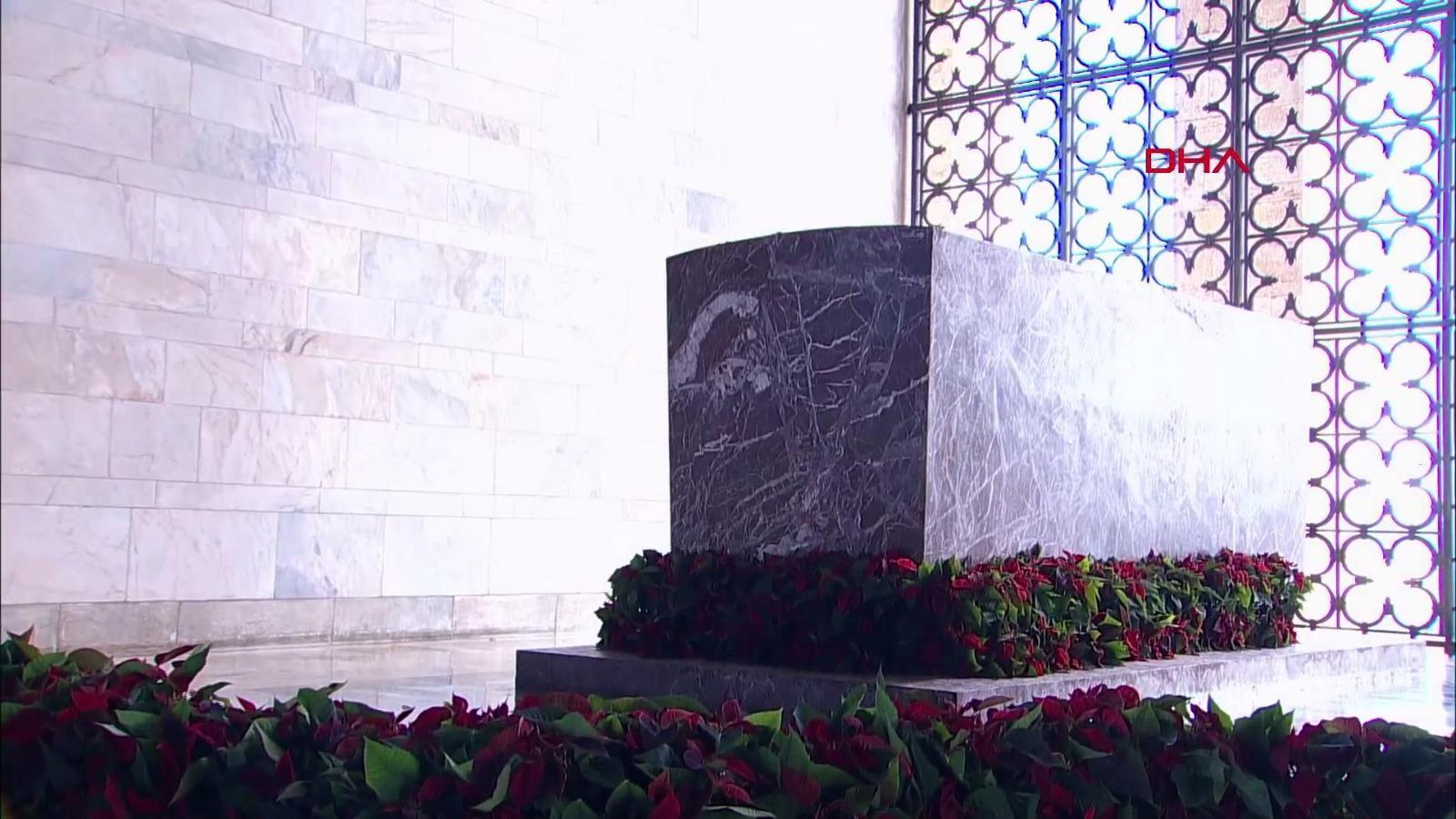 Anıtkabirde 10 Kasım töreni