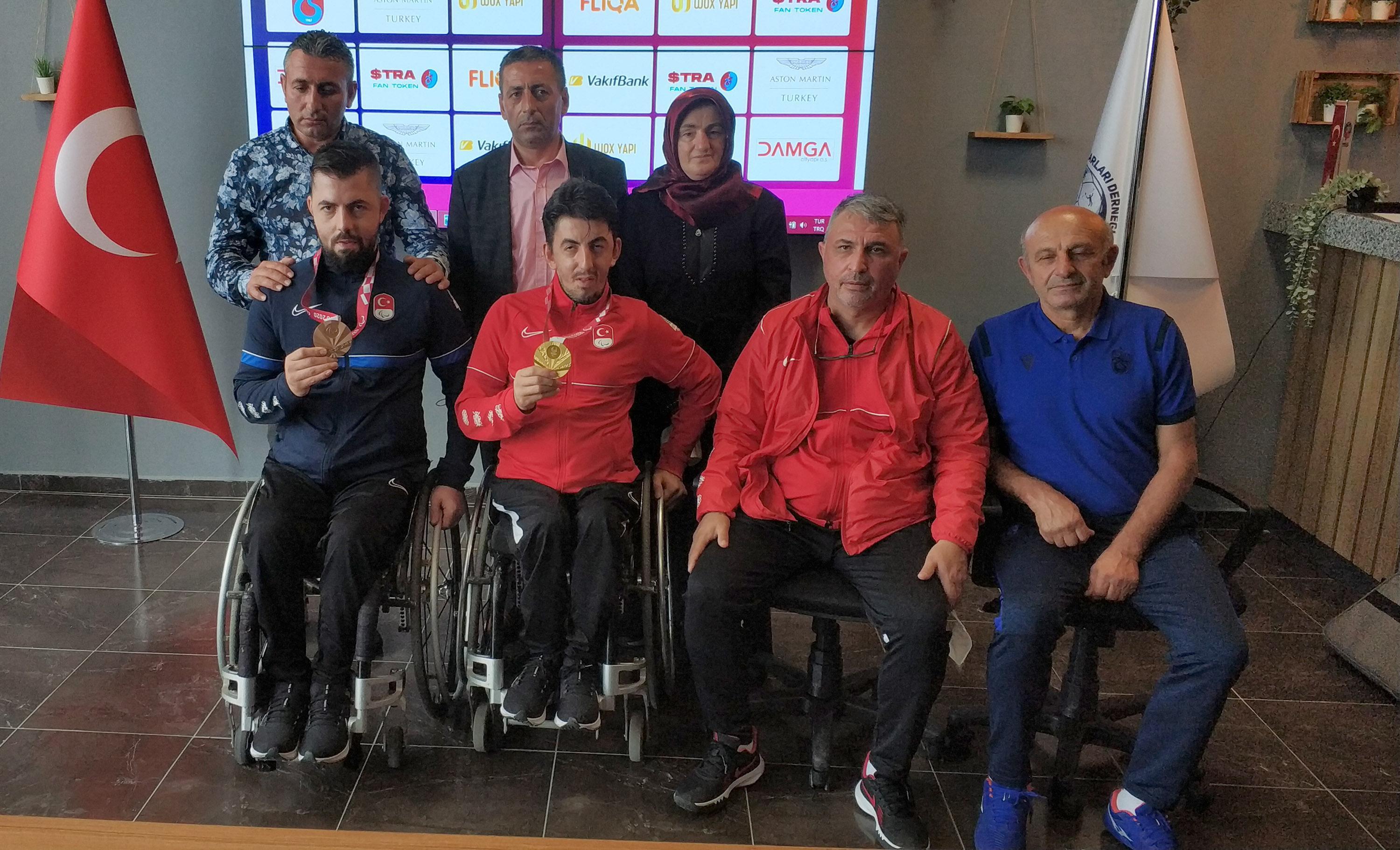 Olimpiyat madalyası kazanan Öztürk kardeşler: Madalyamız ülkemize ve Trabzon’a hayırlı olsun