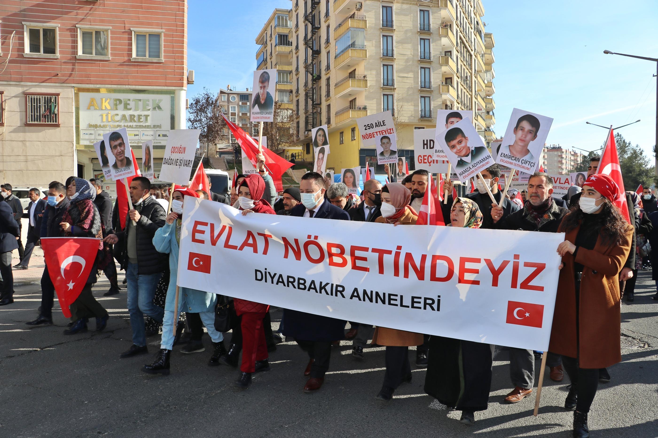 Evlat nöbetindeki aile sayısı 250 oldu