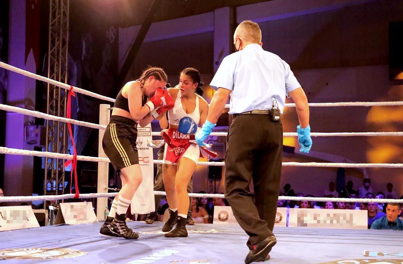 Kilo vermek için başladığı boksta ilk altın kemerini nakavtla kazandı