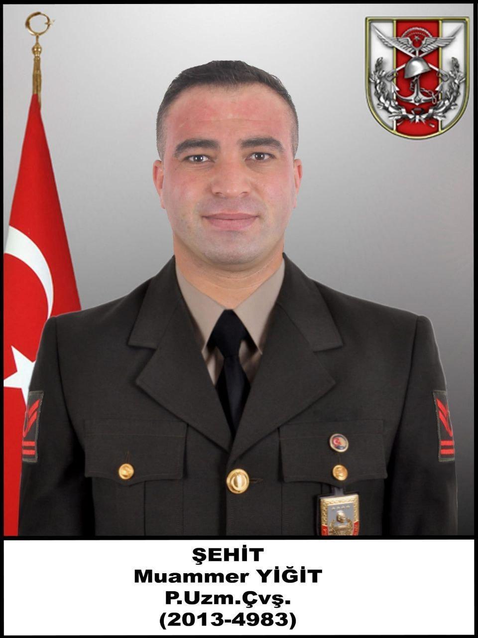 El Bab şehidi Yiğite, 6 aylık oğlundan son veda